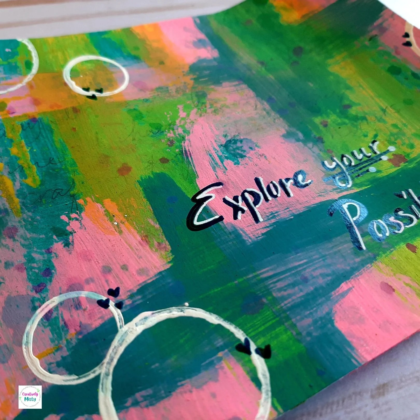 Artist's Journey Art Journal Online — Creatively Misty