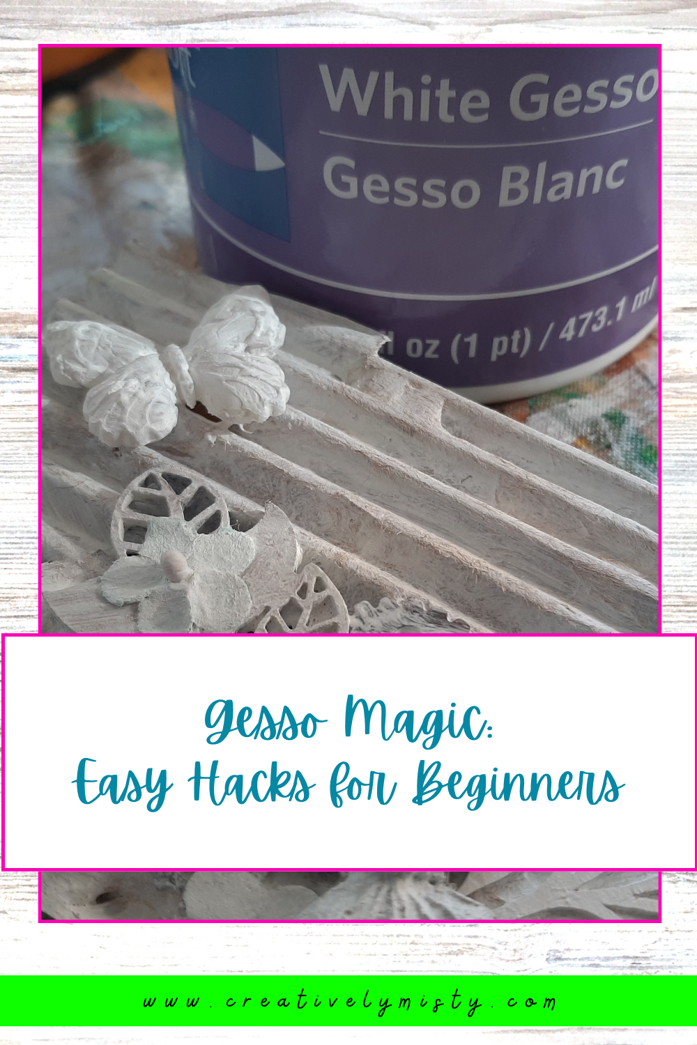 Gesso Magic: Easy Hacks for Beginners — Misty Gage | Mixed Media ...
