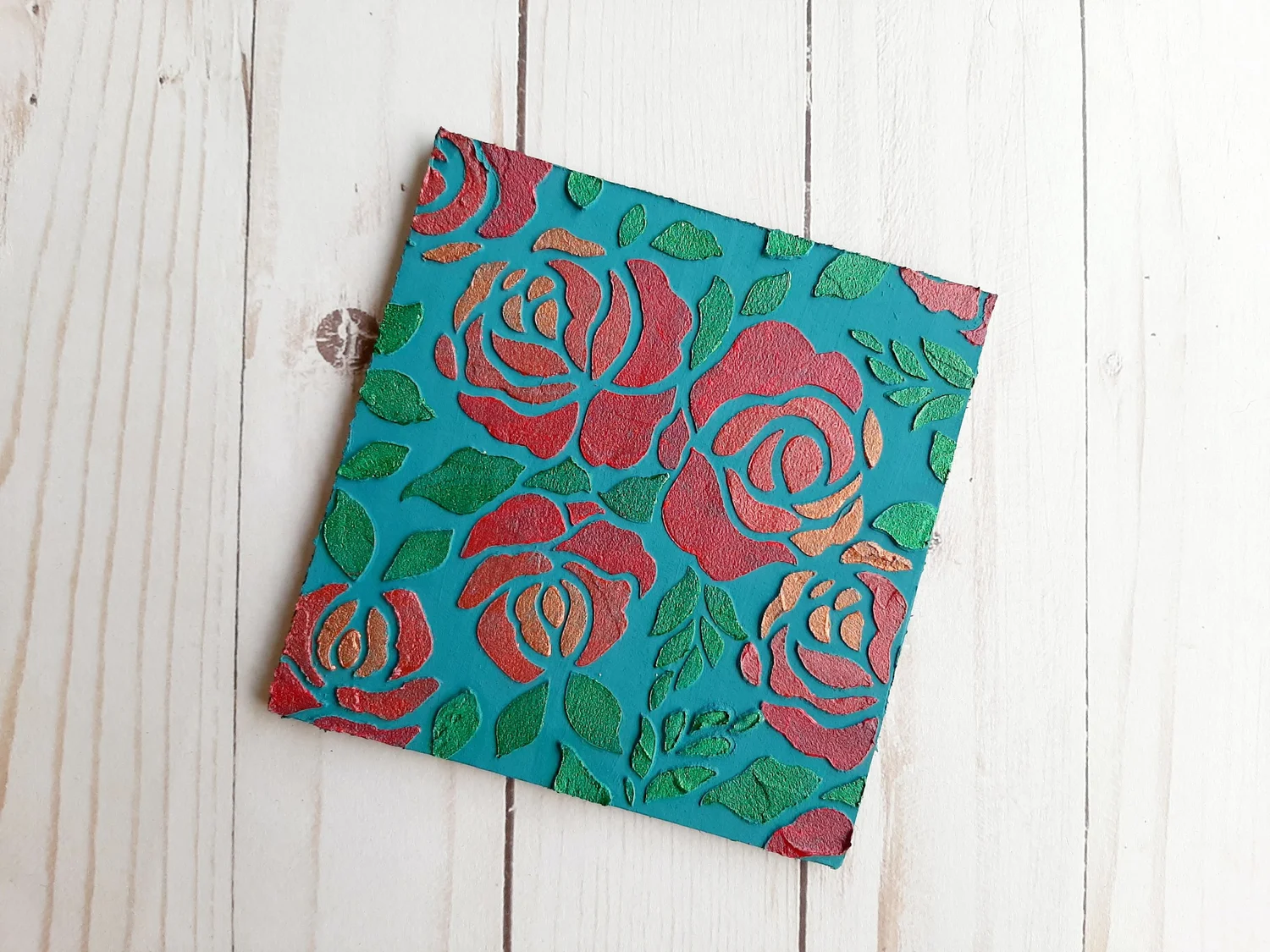 DIY Faux Tile Tutorial — Misty Gage | Mixed Media Instructor | Mixed ...