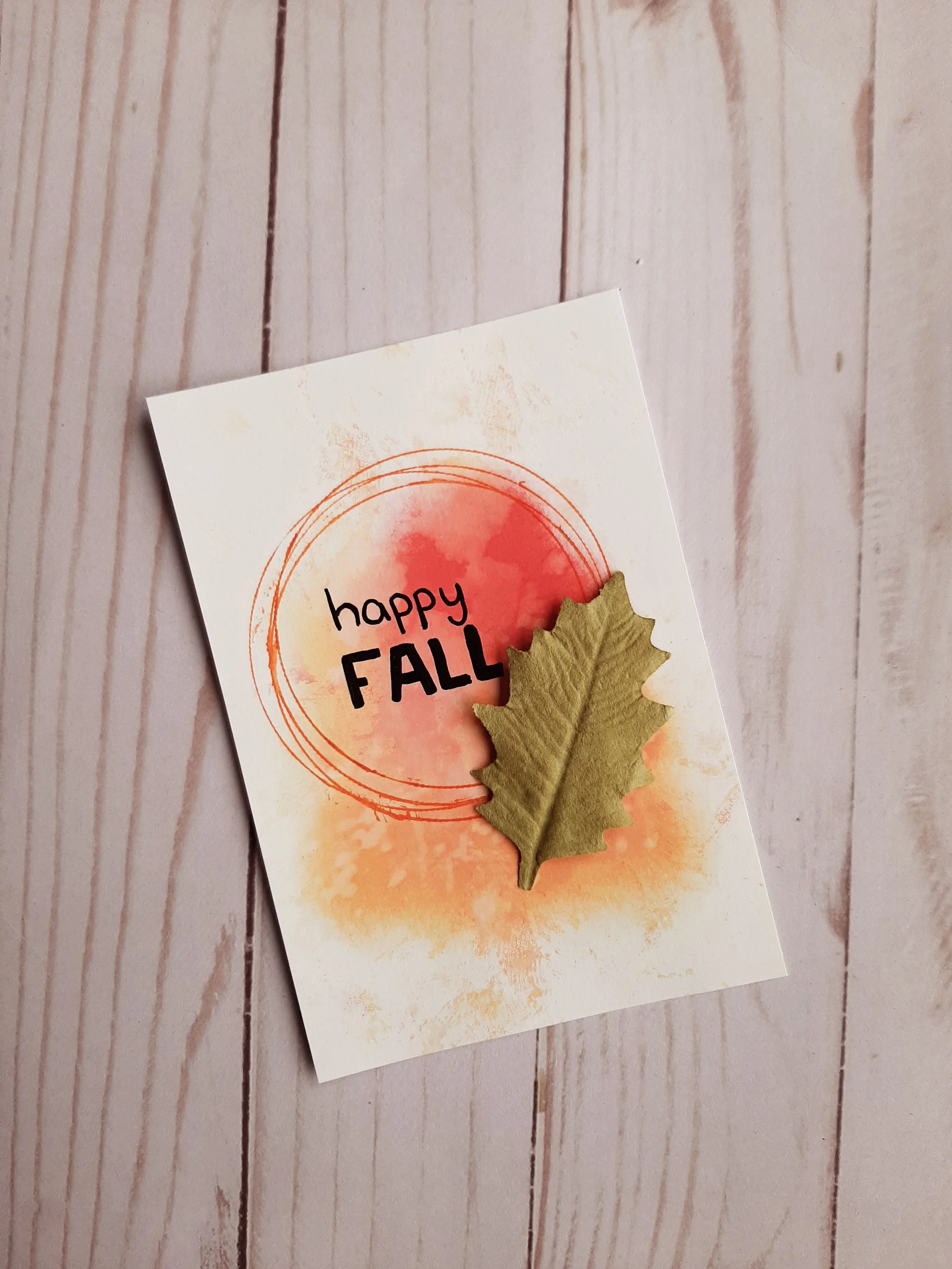 Fall card