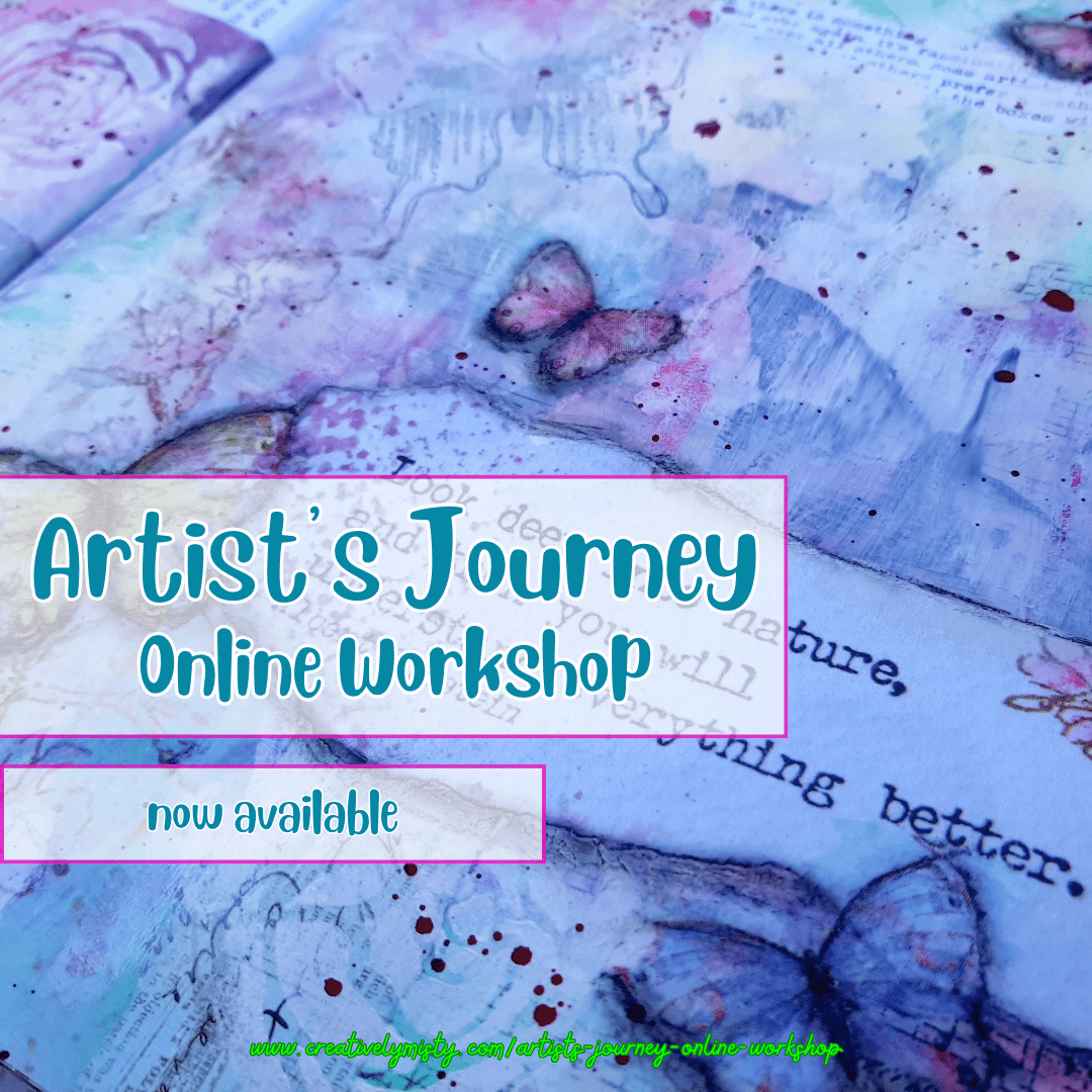 Learn at Your Own Pace with Online Workshops — Misty Gage | Mixed Media ...