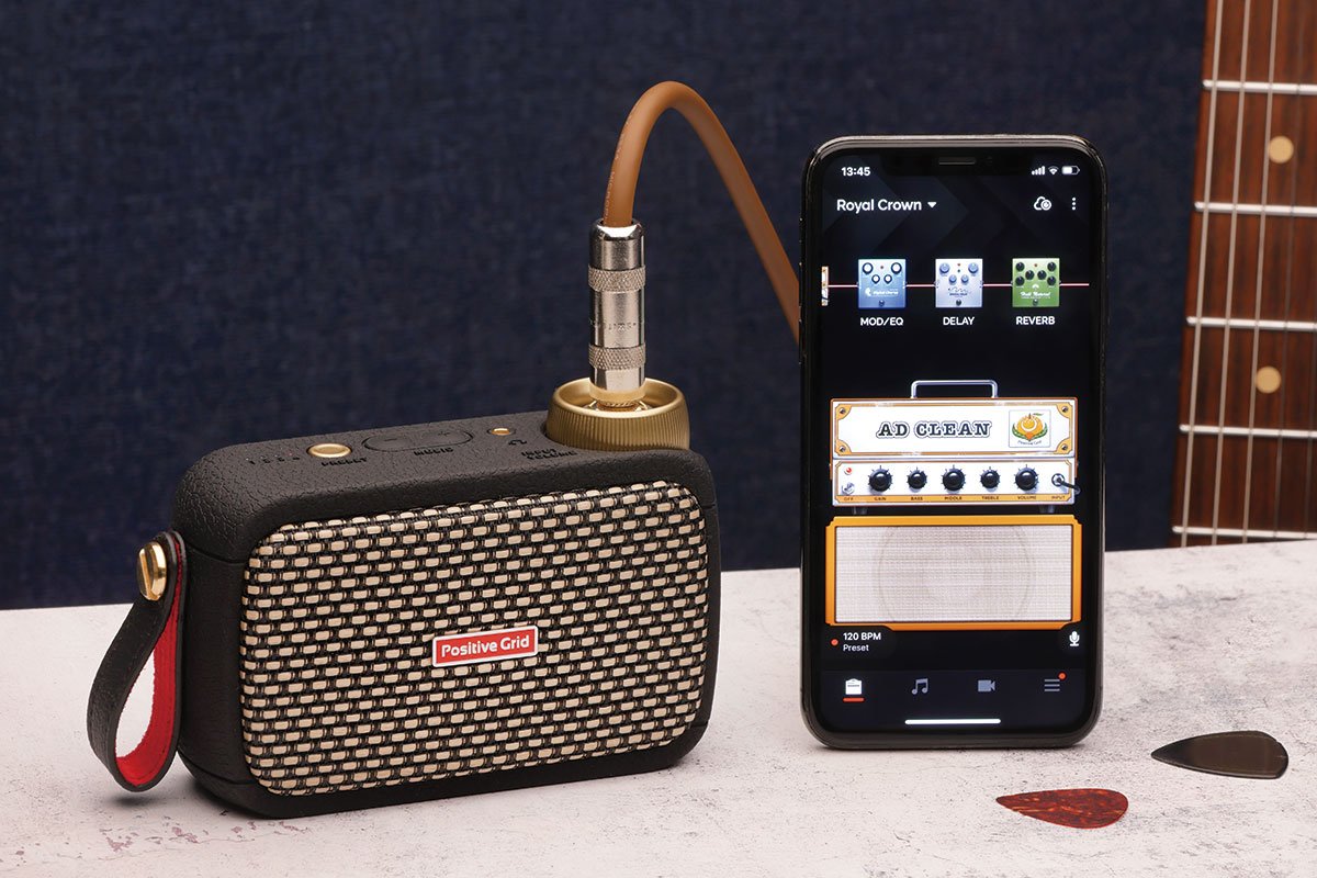 Positive Grid takes guitar amp modeling portable with the Spark Go