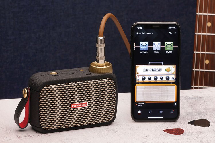 Positive Grid's Spark Go is a tiny, portable practice amp with 50,000 tones
