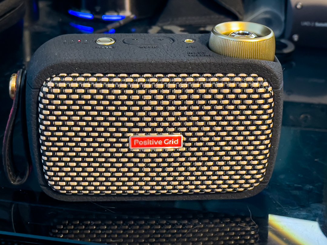 Positive Grid's Spark Mini Bluetooth speaker sounds great for its size