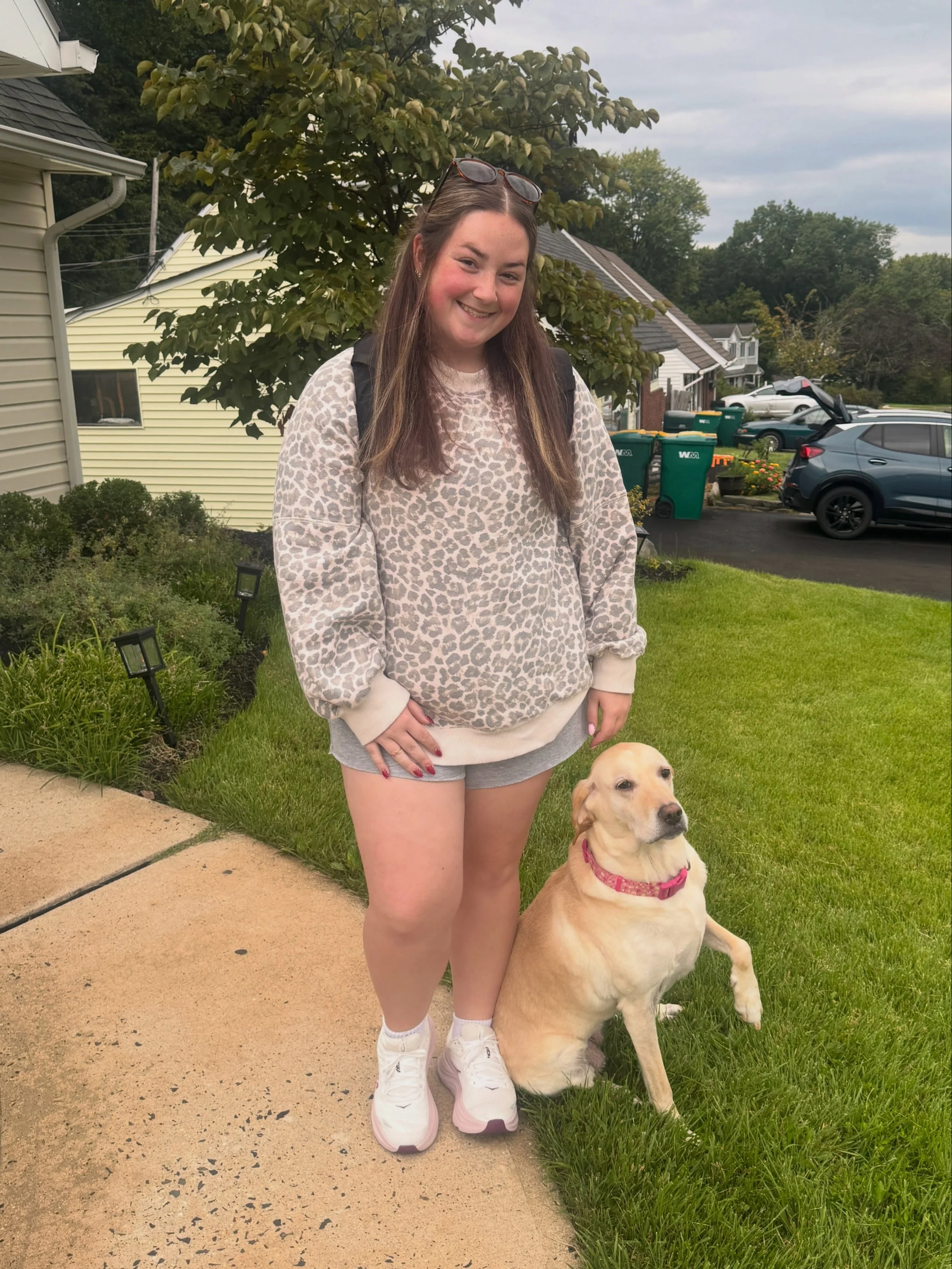 Last first day of college for Emma!
 How did we get here already?!

So incredibly proud of Emma as she starts her senior year at Rider University. It feels like just yesterday we were celebrating her first first day, and now she&rsquo;s heading into 