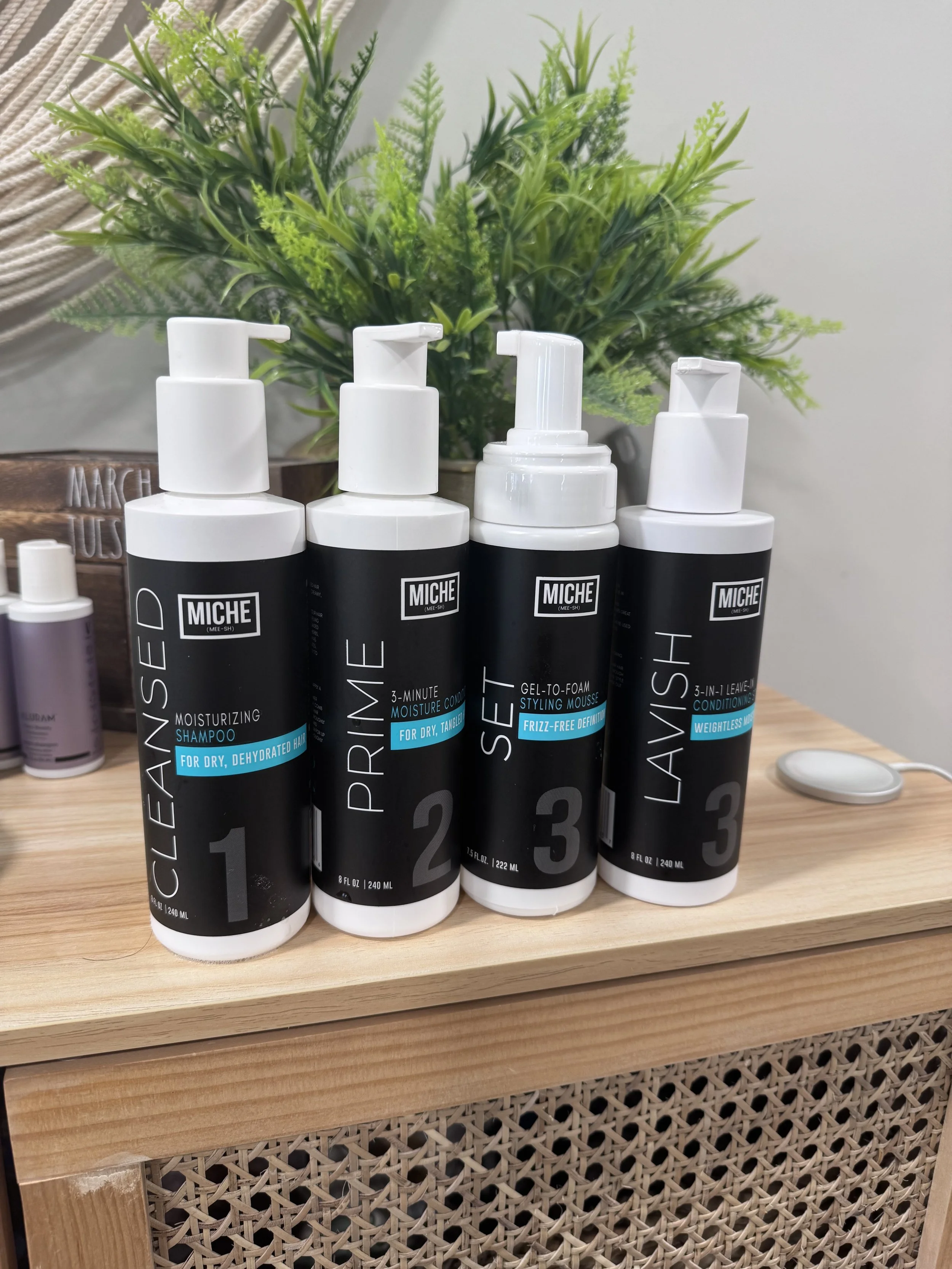 Photos of Miche Beauty Products.