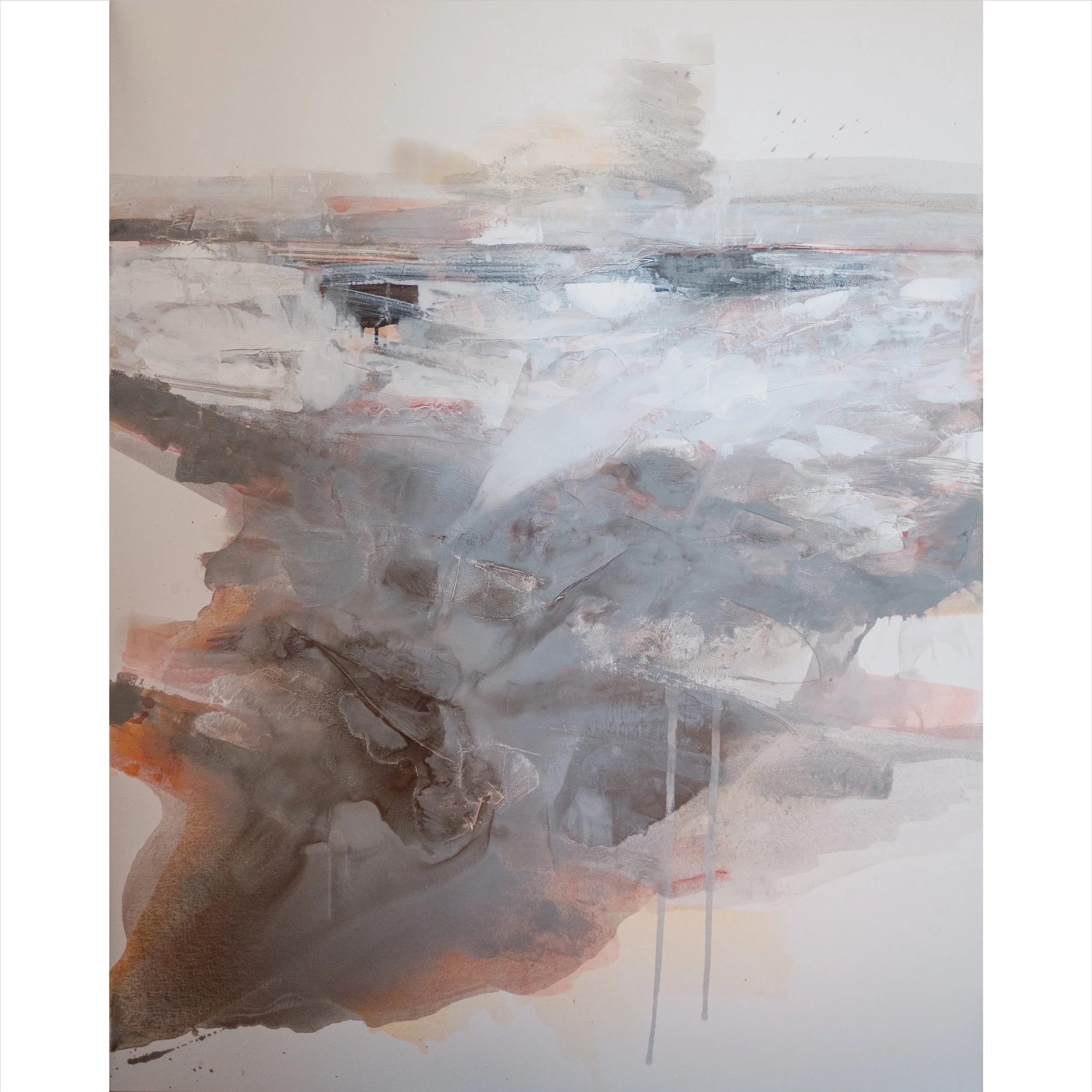 Sand, Acrylic on canvas, 48" x 60", Available