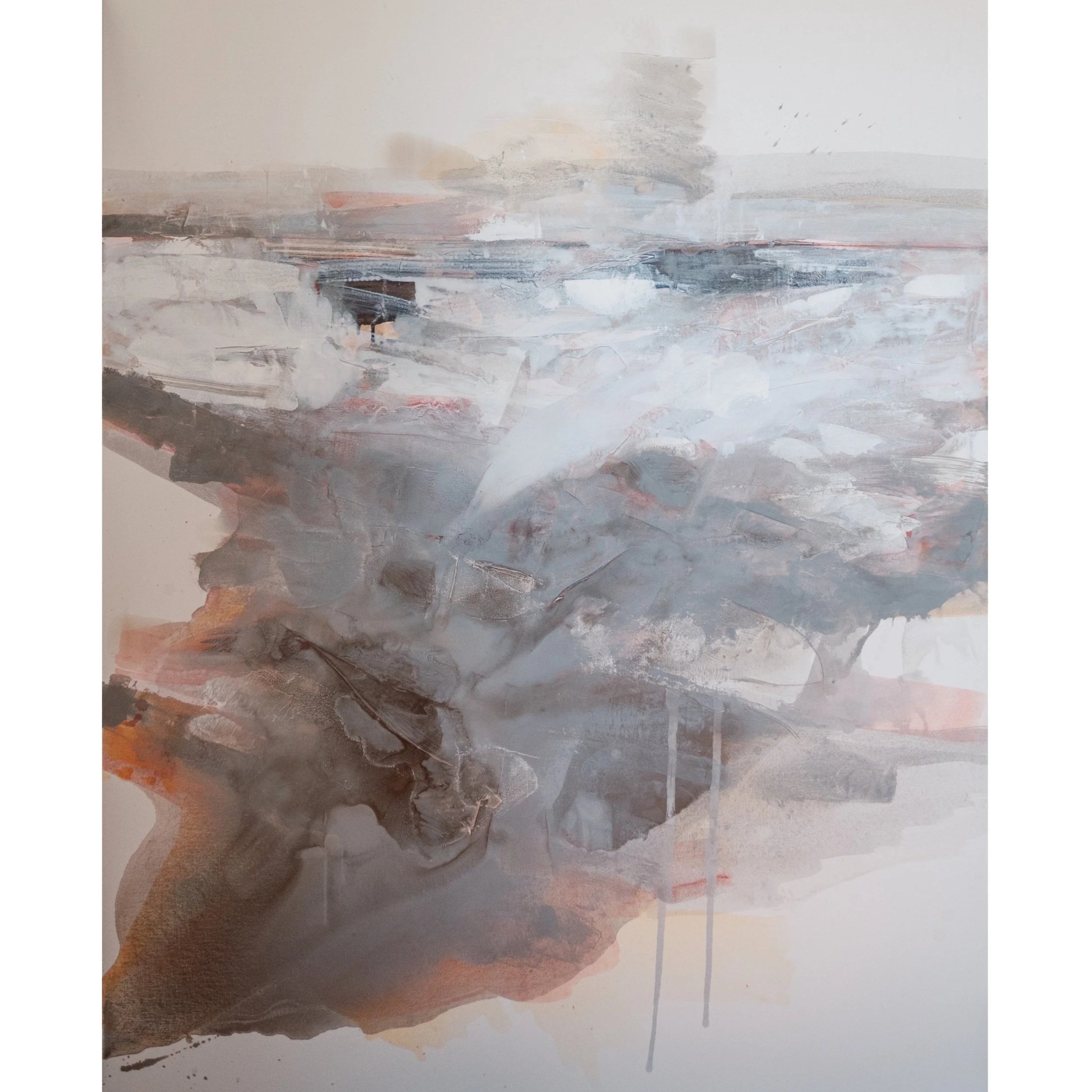 Sand, Acrylic on canvas, 48" x 60", Available