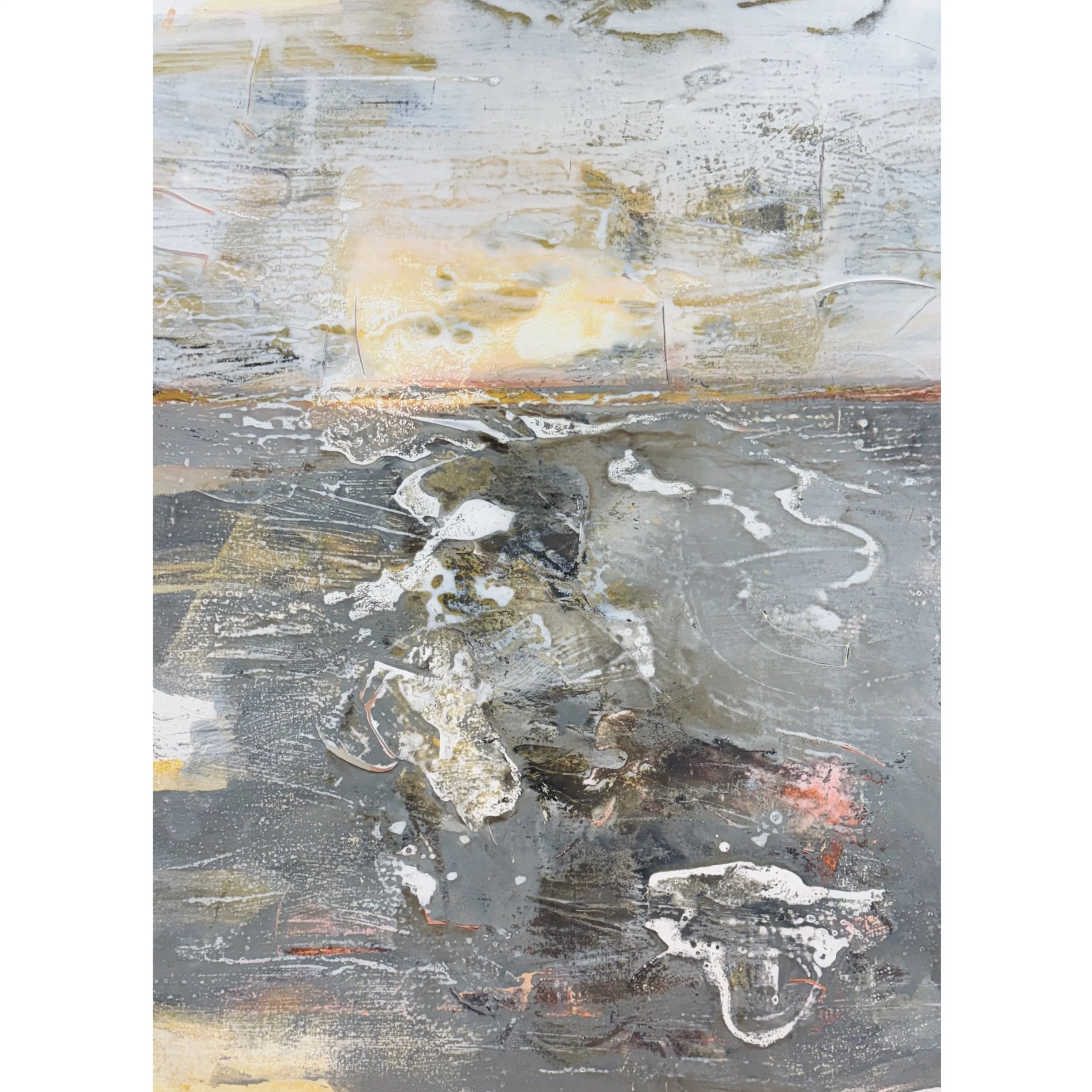 Fossil, Acrylic on canvas, 30" x 40", Available 