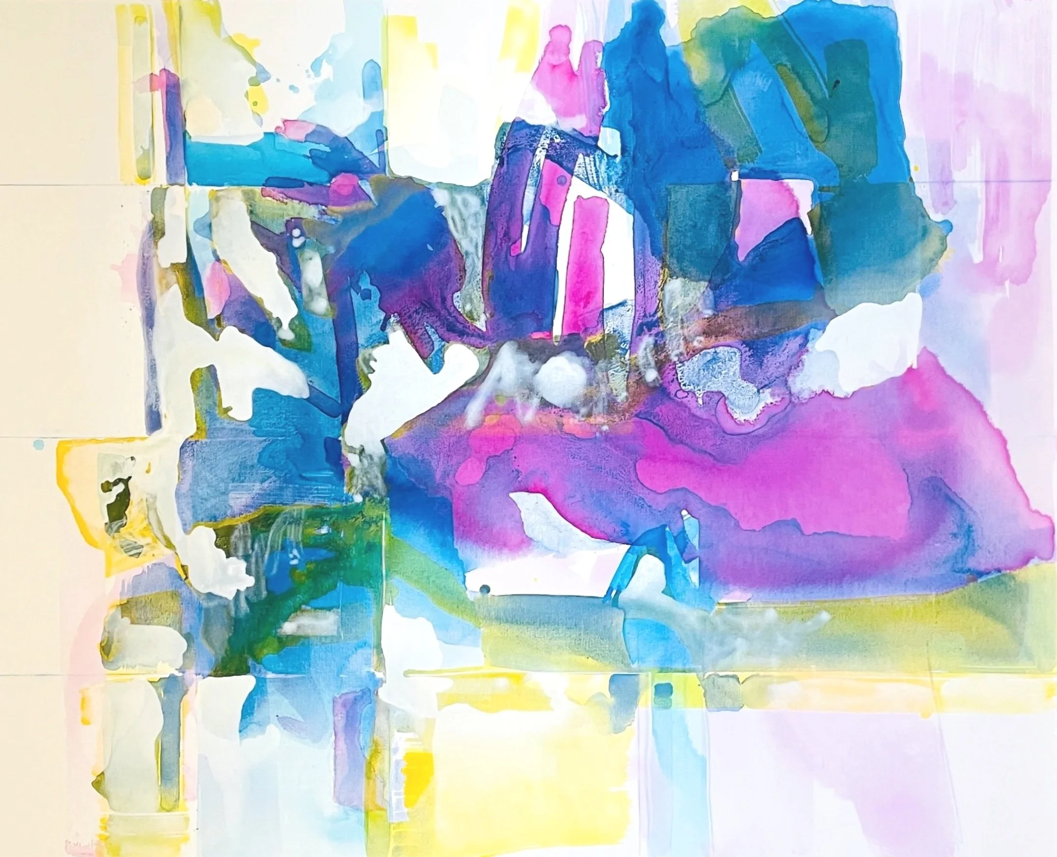 Illuminated, Acrylic on canvas 60" x 48", Available