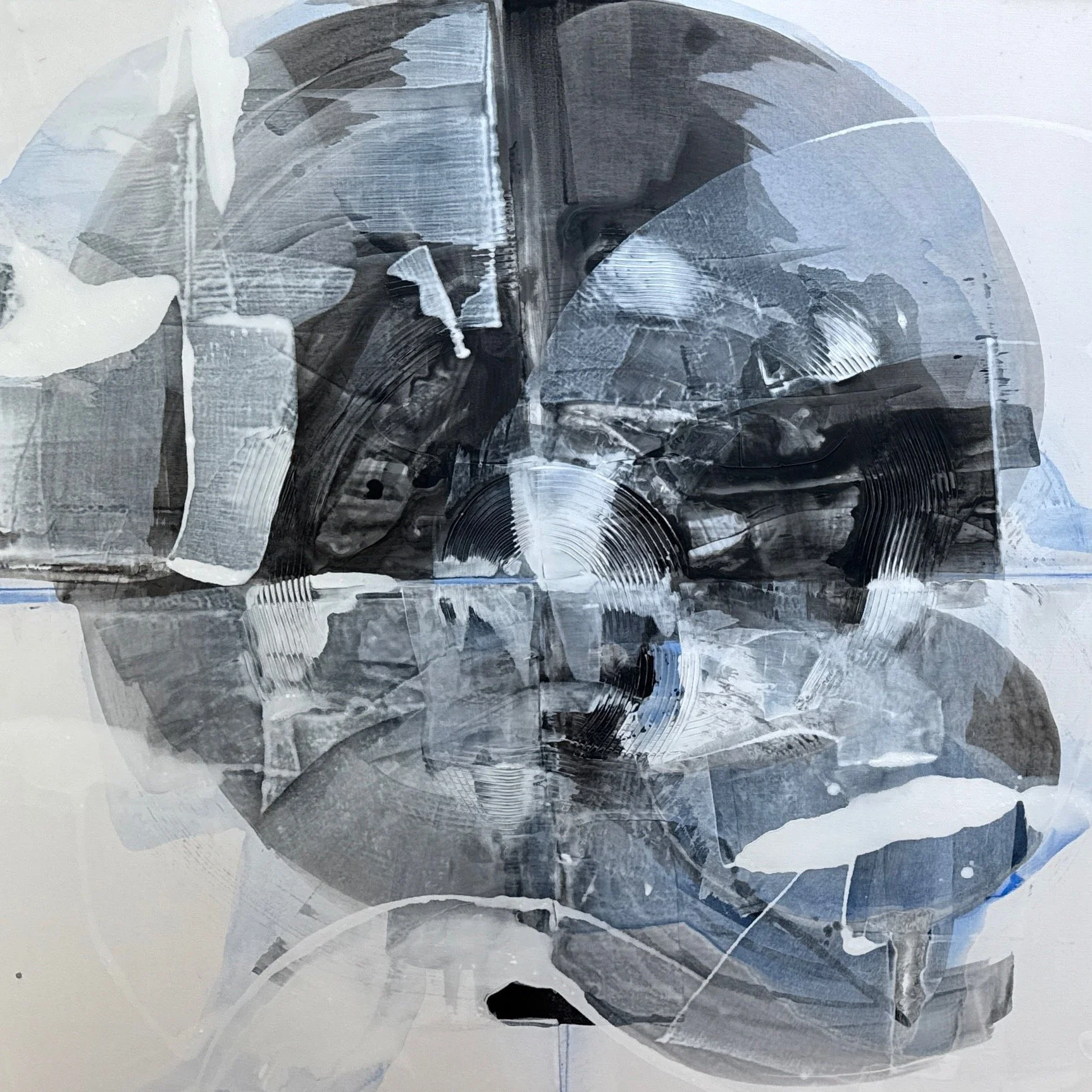 New Road, Acrylic on canvas, 48" x 48", Available