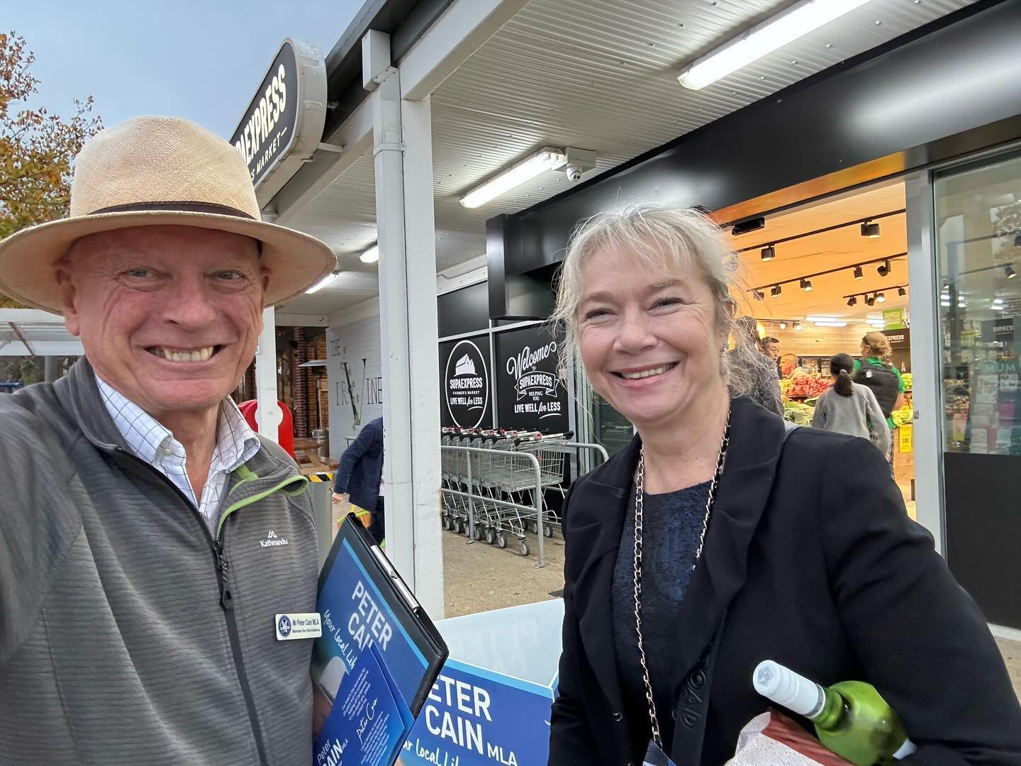 Cool air but some warm conversations at Florey Shops this afternoon/evening, which included a local musician👍
@canberraliberals