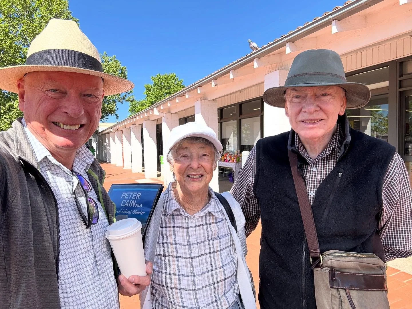 Mobile Office at Charnwood Shops this morning👍