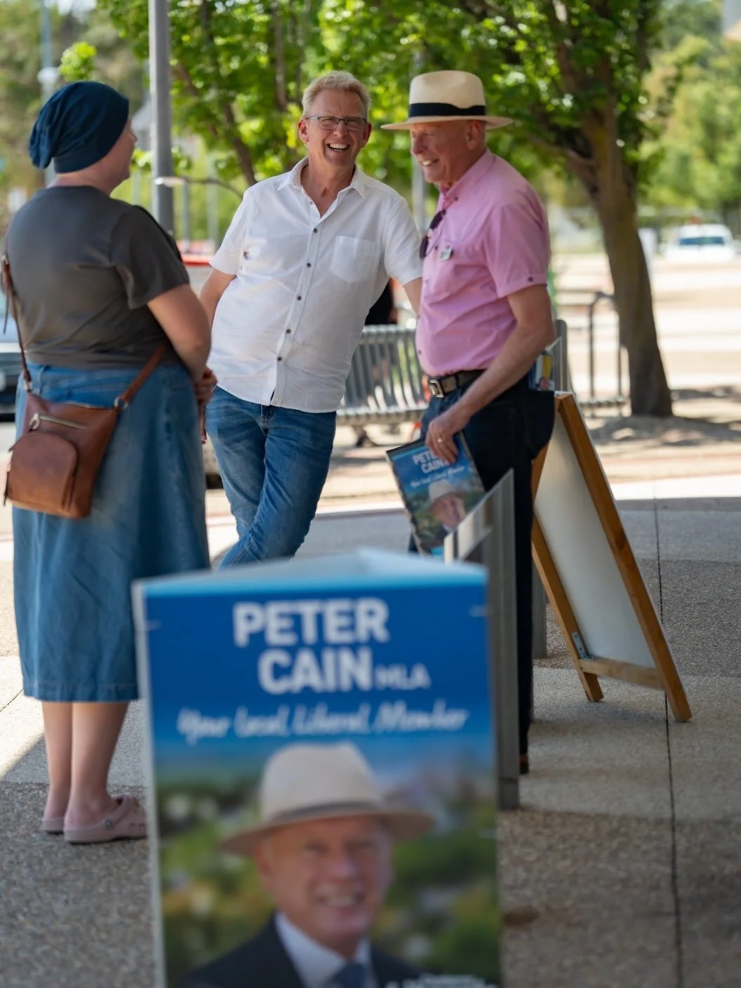 Some great feedback from shoppers at Jamison Plaza this afternoon with Canberra Liberals&rsquo; Leader, Mark Parton MLA.