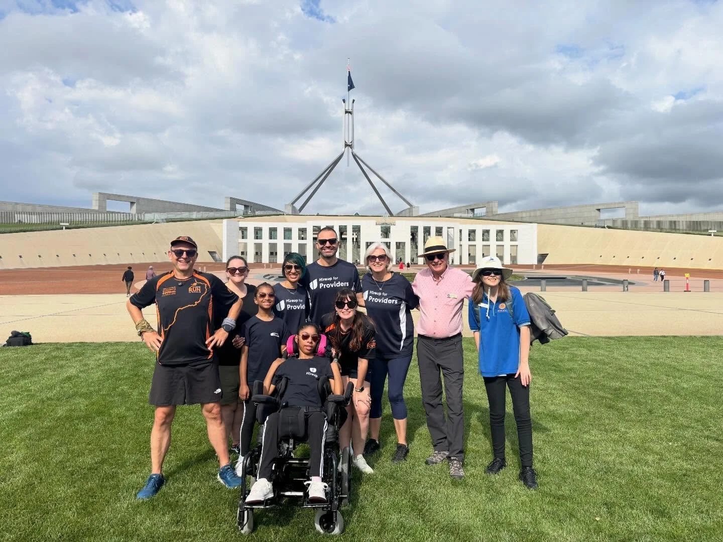 Today is World Down Syndrome Day and this morning on the lawns of Parliament House I and other supporters welcomed runners participating in the &ldquo;Long Run to Inclusion&rdquo;. This is a 400km challenge to raise funds that will help Hotel Etico c