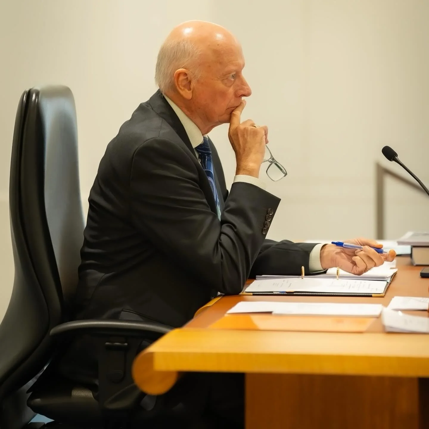 A serious moment in the Speaker&rsquo;s Chair yesterday🤔