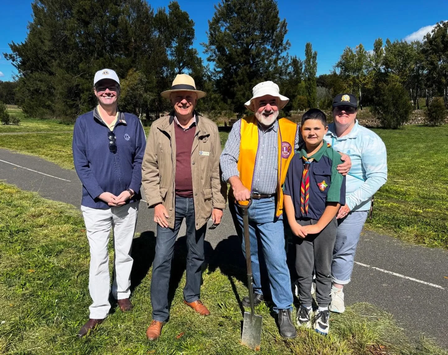 Thank you, again, to Mick Brice and team, Croke Place Wetlands Land Care Group, for your care and enhancement of the early stretch of Ginninderra Creek, including the adjacent grasslands. I&rsquo;m with Mick and just a few of the other many volunteer