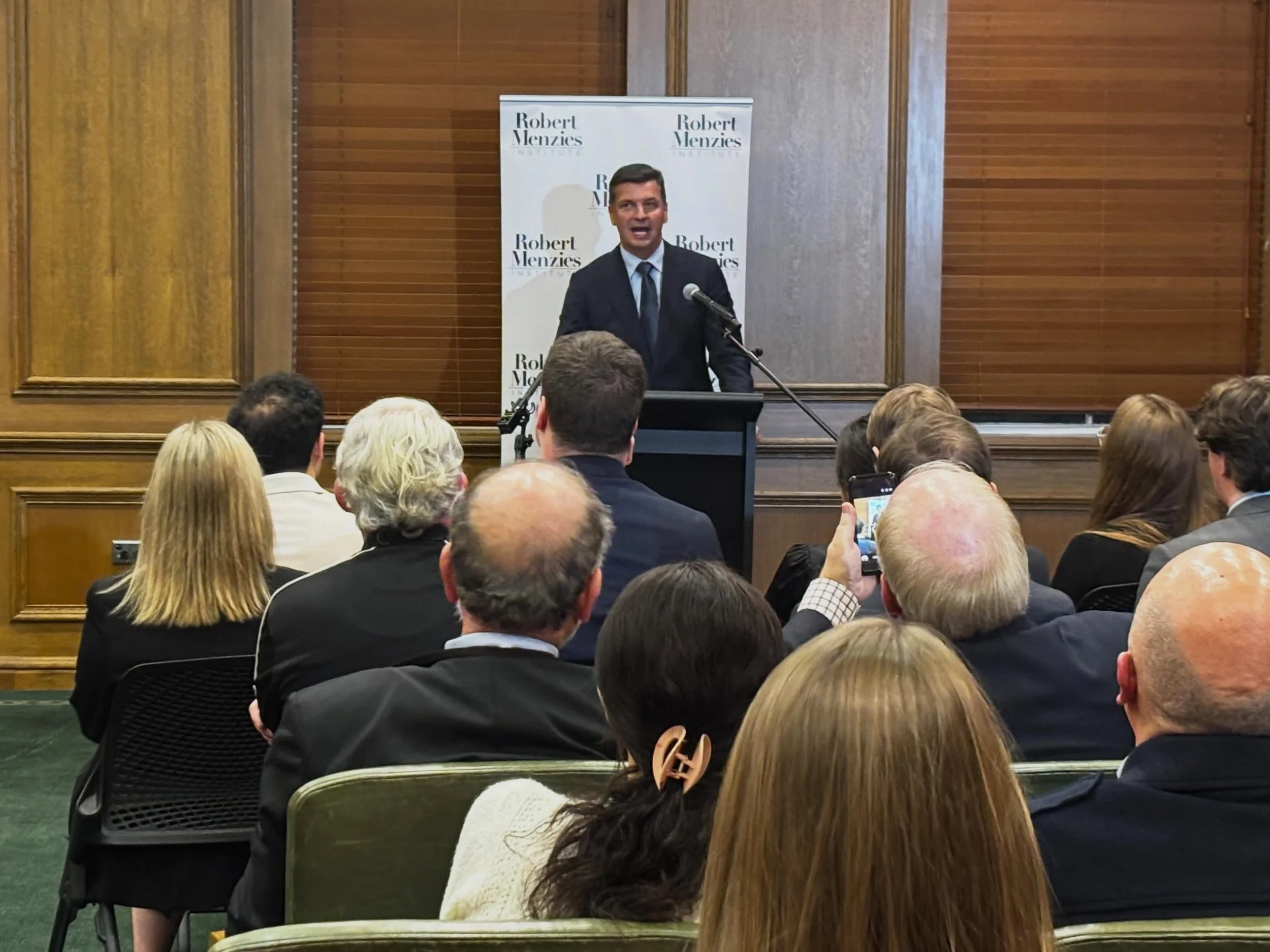 While I could only attend for a short time, I wish to applaud the Robert Menzies Institute for the publication of &ldquo;Menzies Rediscovered&rdquo;, launched last night by the Leader of the Opposition, Angus Taylor MP, at, very appropriately, R.G. M