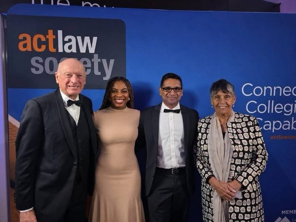 Last Friday I joined Shadow Attorney-General, Chiaka Barry MLA, for the 2026 ACT Law Week Awards, to acknowledge, and celebrate, the achievements of ACT lawyers who have excelled in their delivery of legal services. Special congratulations to the fol