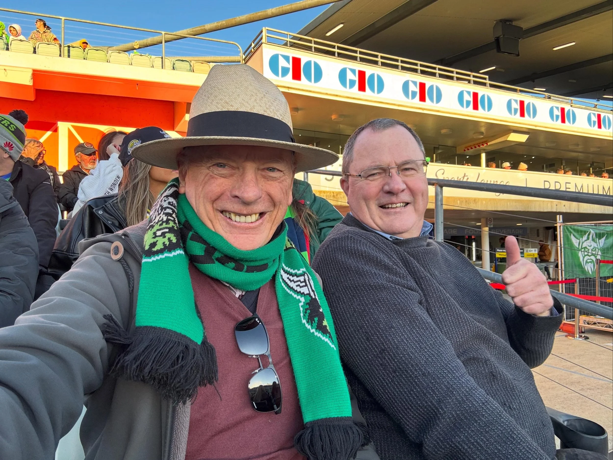 Congratulations to the Canberra Raiders, who had most of the running against the North Queensland Toyota Cowboys today at GIO Stadium Canberra, scoring 6 tries for the win, 26-12.
@raiderscanberra @nqcowboys @stadium.canberra