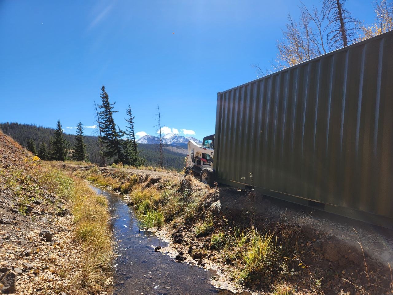 The Larkspur Off-Grid Dry Cabin