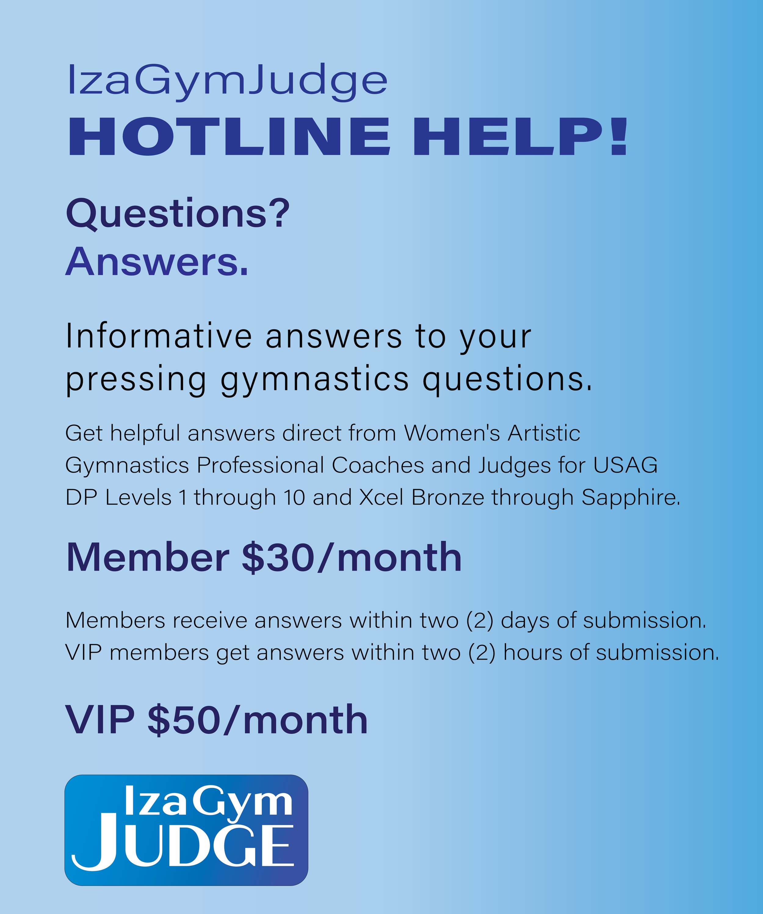 Gymnastics Store — lzaGymJudge