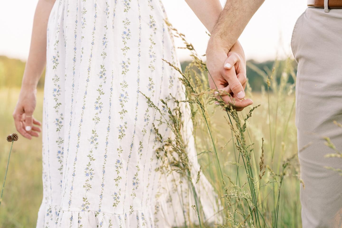 My thoughts are, a gallery is complete when you have images of you, of your environment, and of the details. hands intertwining, golden sun on delicate grass. It those photos that complete the feeling of the moment.