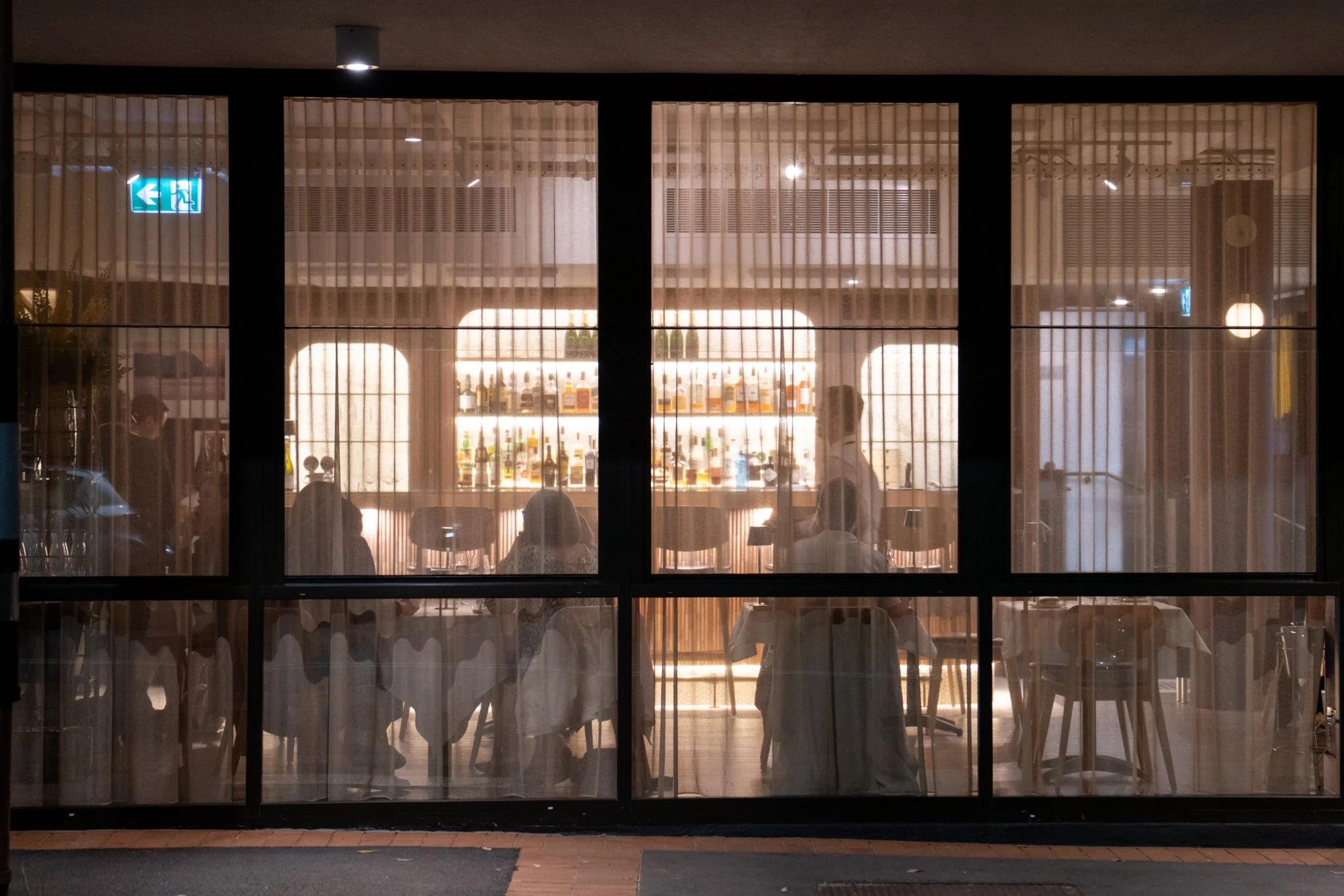 Refined dining experience behind closed doors