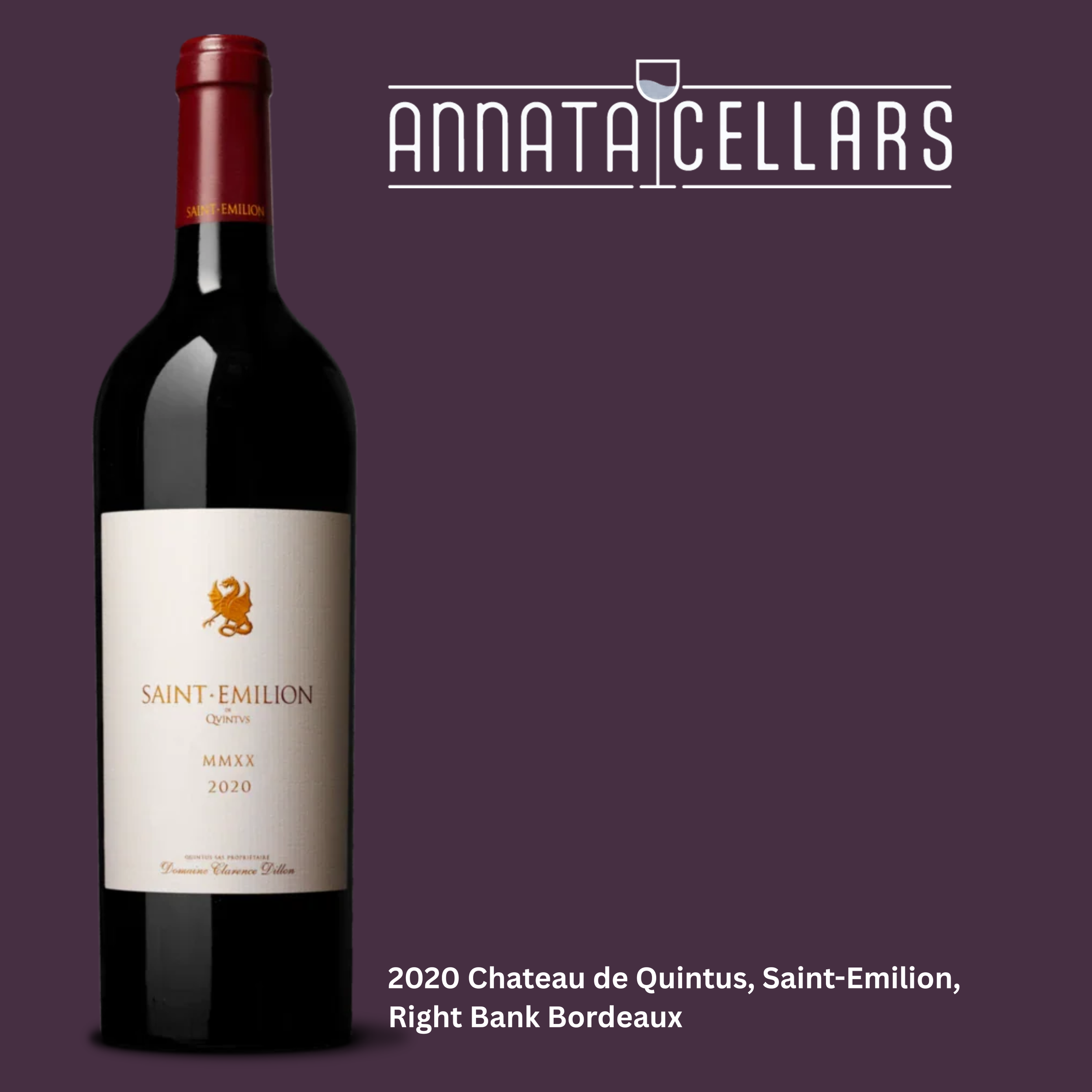 2020 Chateau de Quintus, Saint-Emilion, Right Bank Bordeaux.png