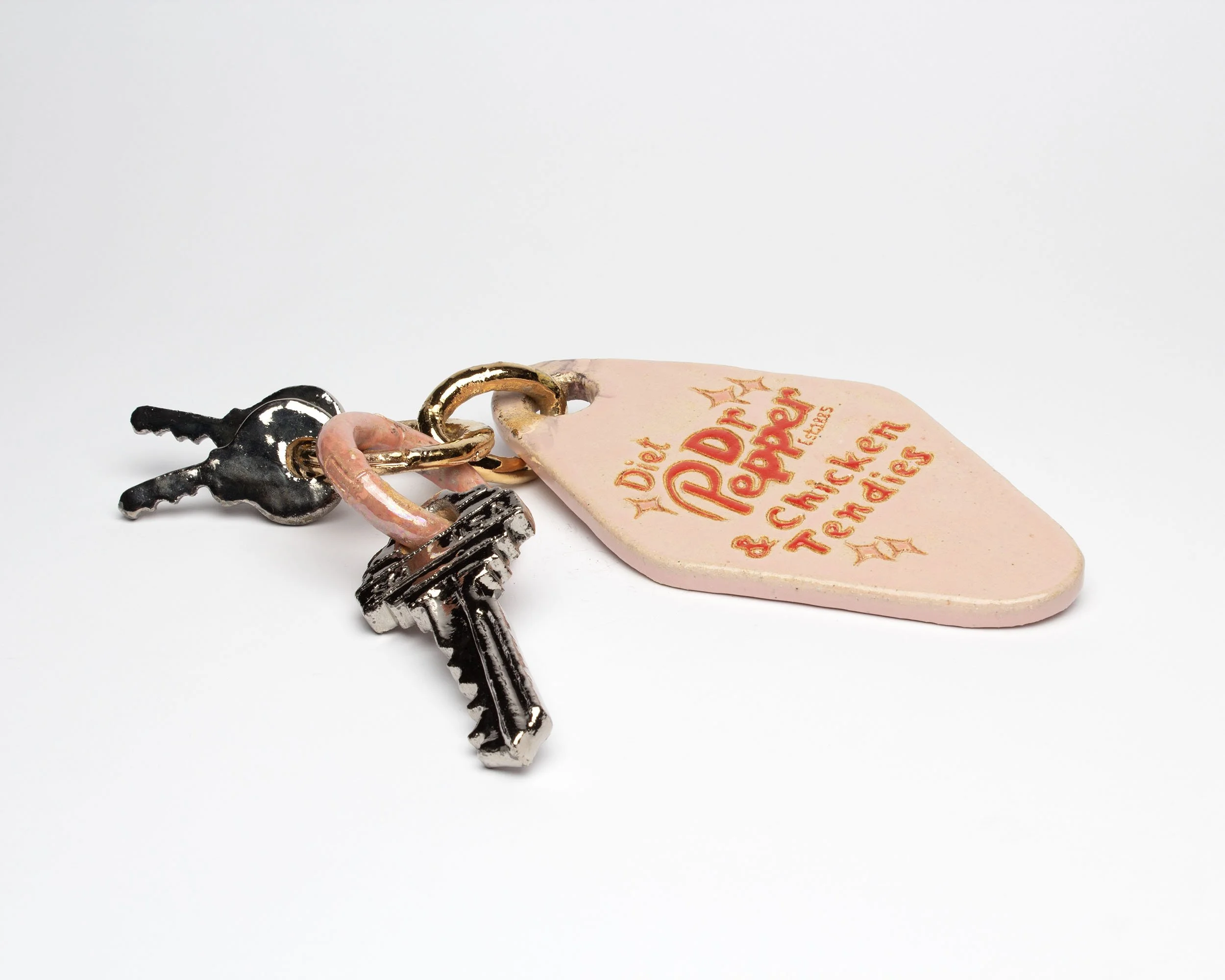 1012 Halsey St., 2026, ceramic, luster, 18.5"x5"x2"