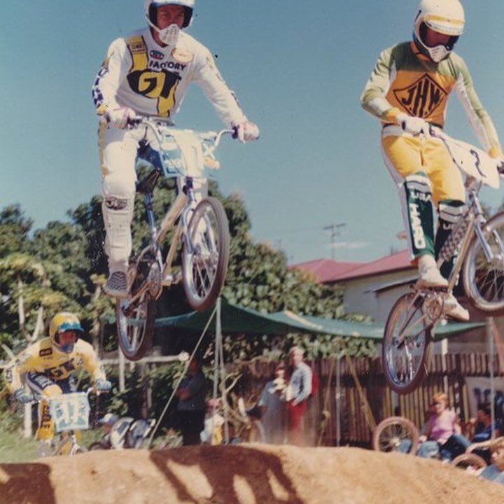 Hugh the TVMTBR president has some great photos of the Murbah BMX track in its glory days - #tbt #bmx 

Find out more at - 
recreatetweed.com/index.php/cycling/bmx/