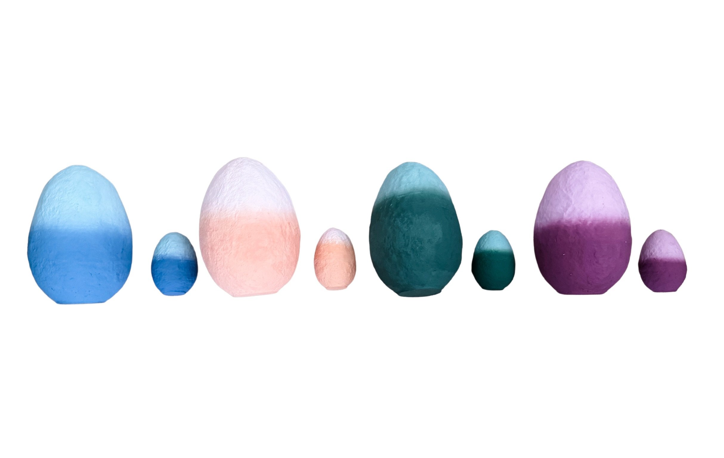 Ombre Paper Mache Eggs.png.JPG
