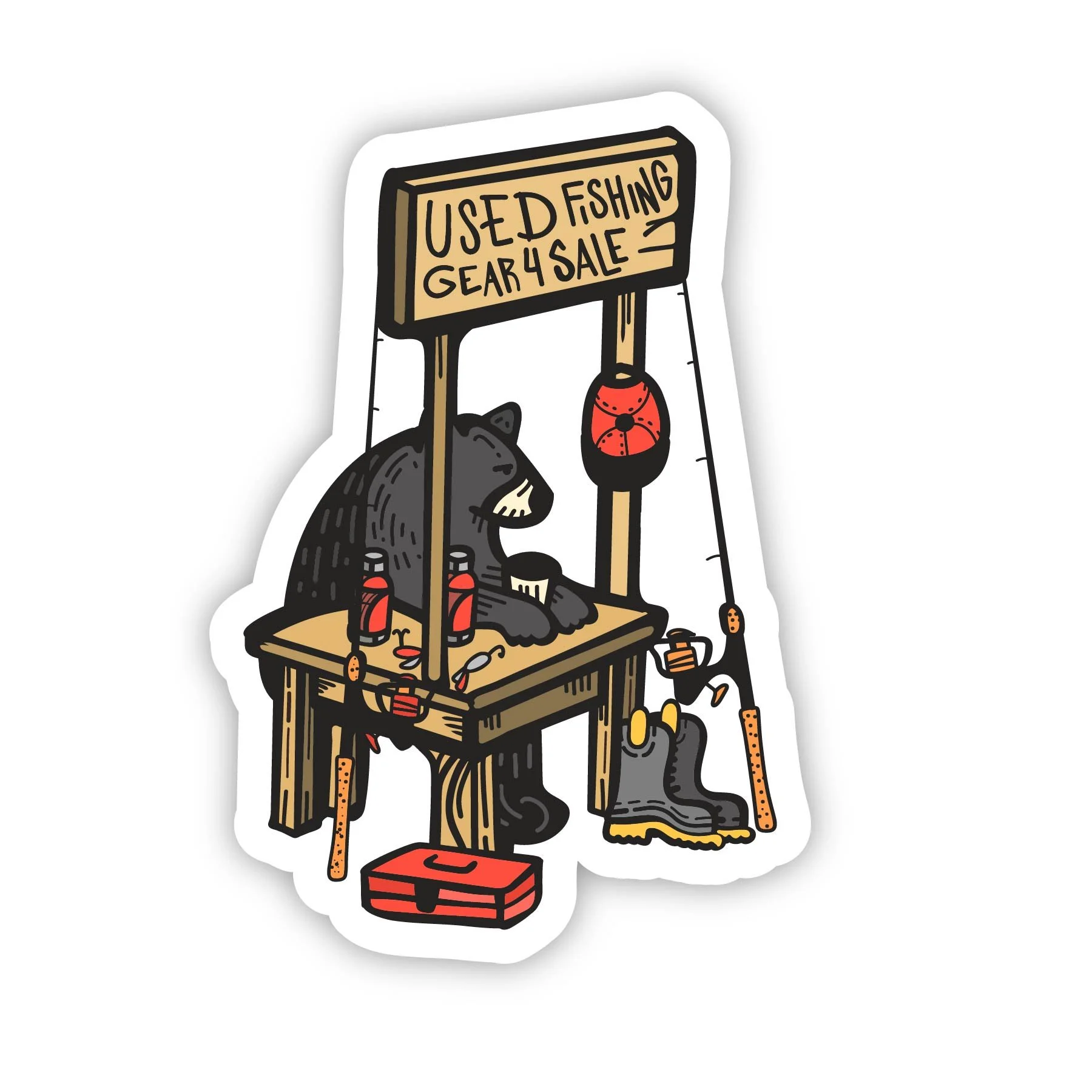 Second Hand Bear (Fishing)