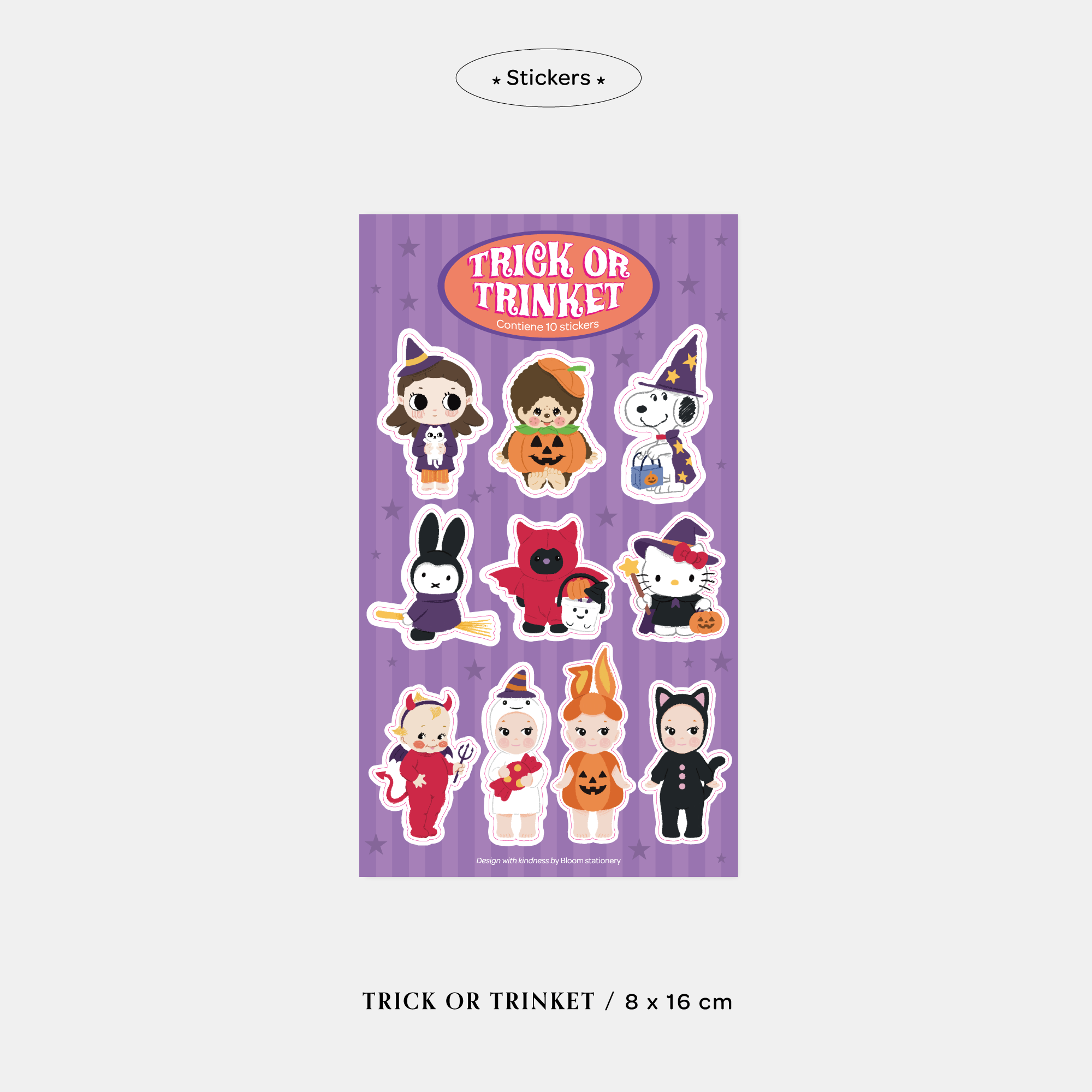 Sticker Trick or Trinket