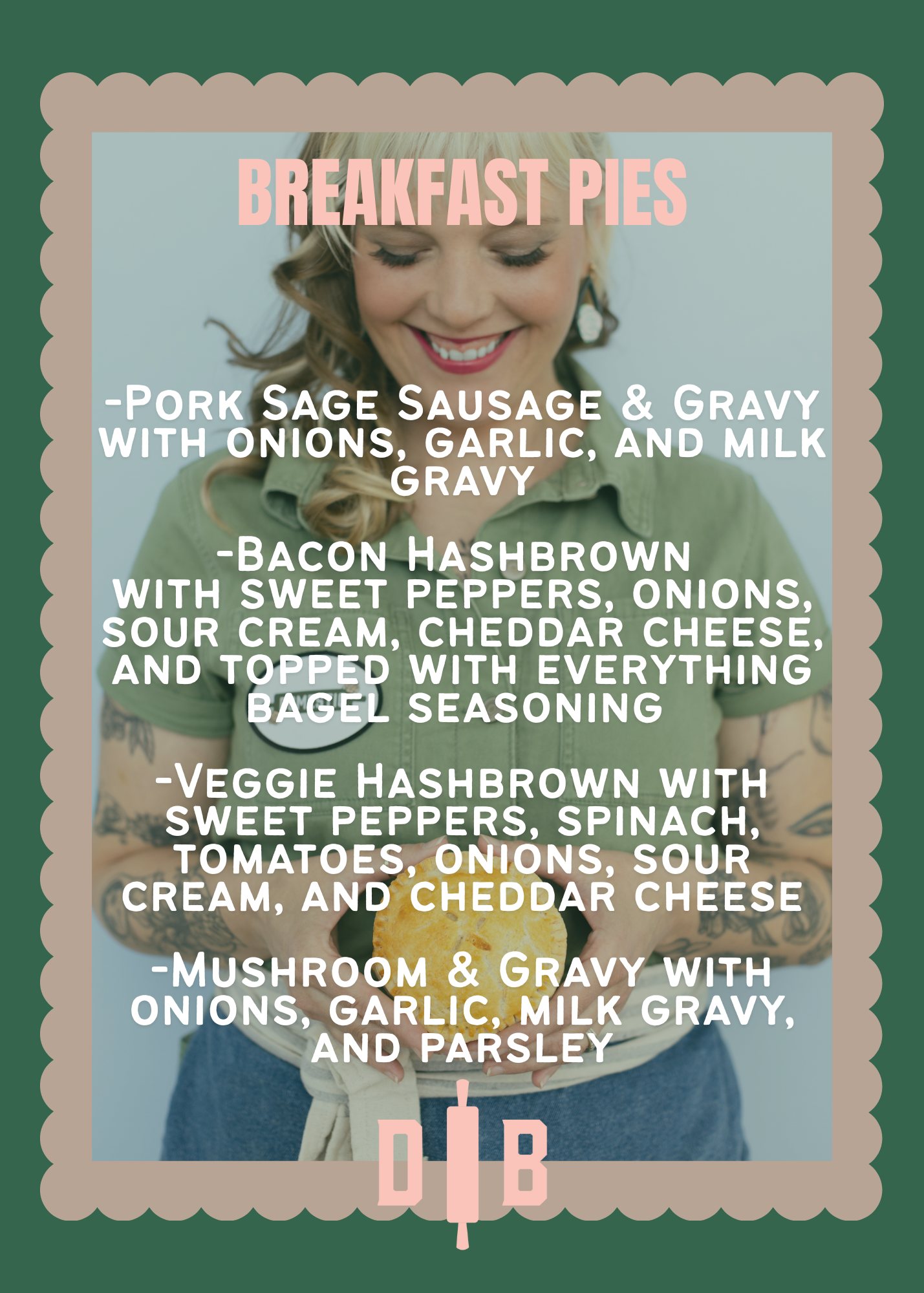 JANUARY MENU-BREAKFAST HAND PIES