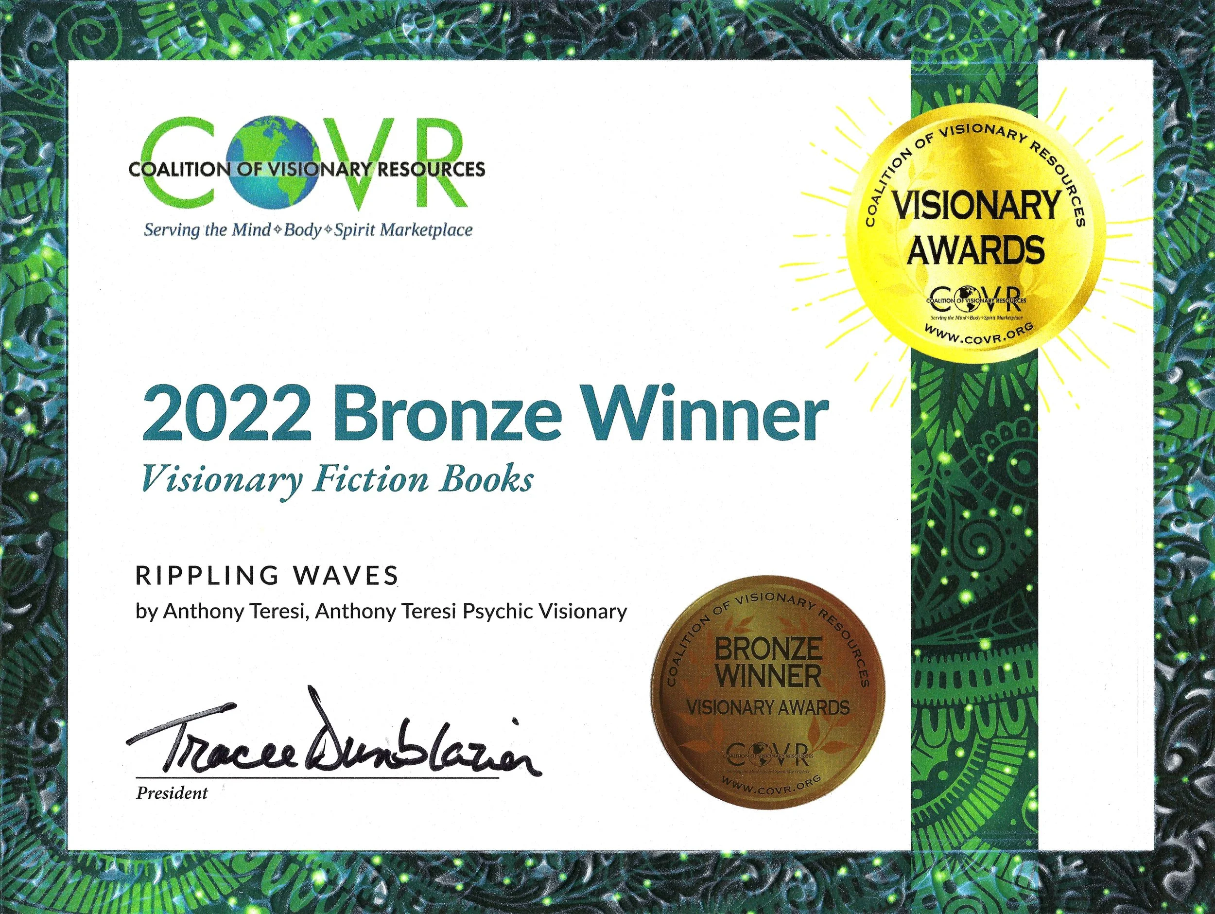 Rippling Waves Visionary Awards