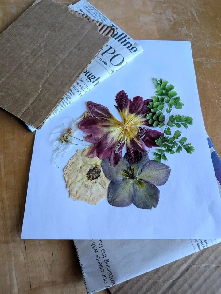 Build Your Own Field Press Using Local Flowers