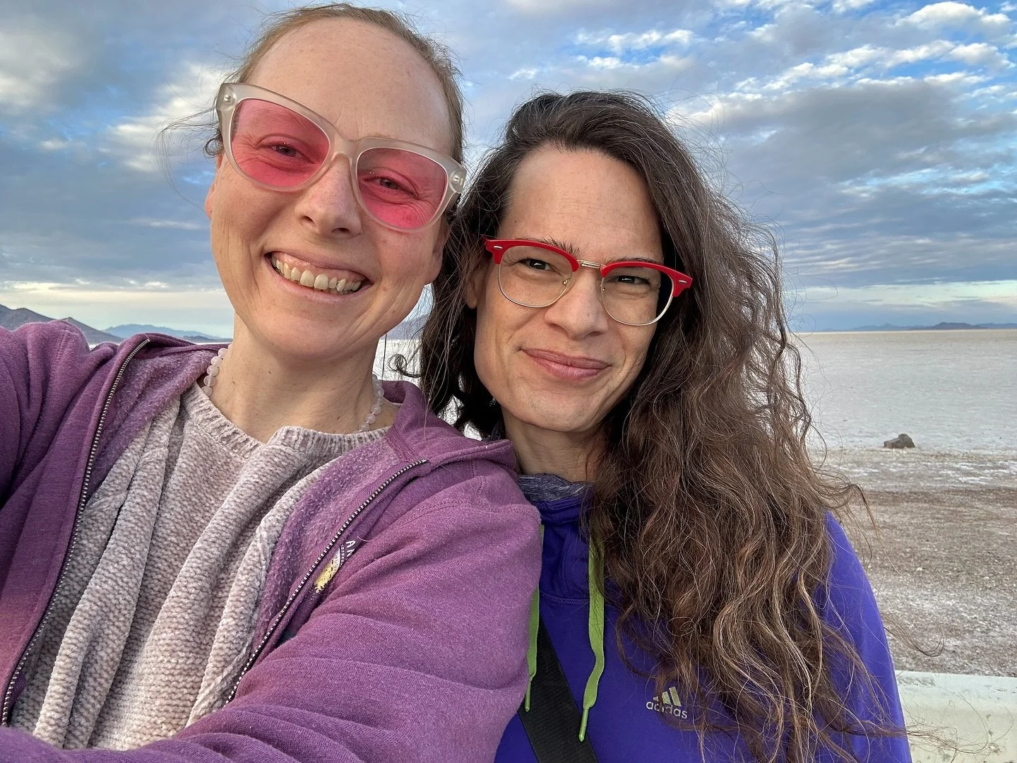 Driving back to Chicago from Lake Tahoe.