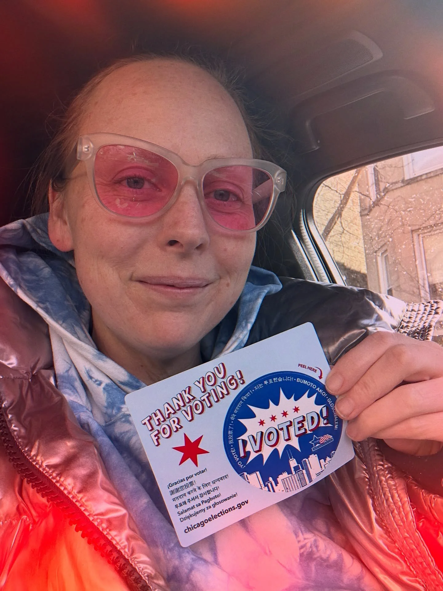 Voted in my first Illinois Primary today. Plant some change for the future by voting in new candidates on the local level. #vote