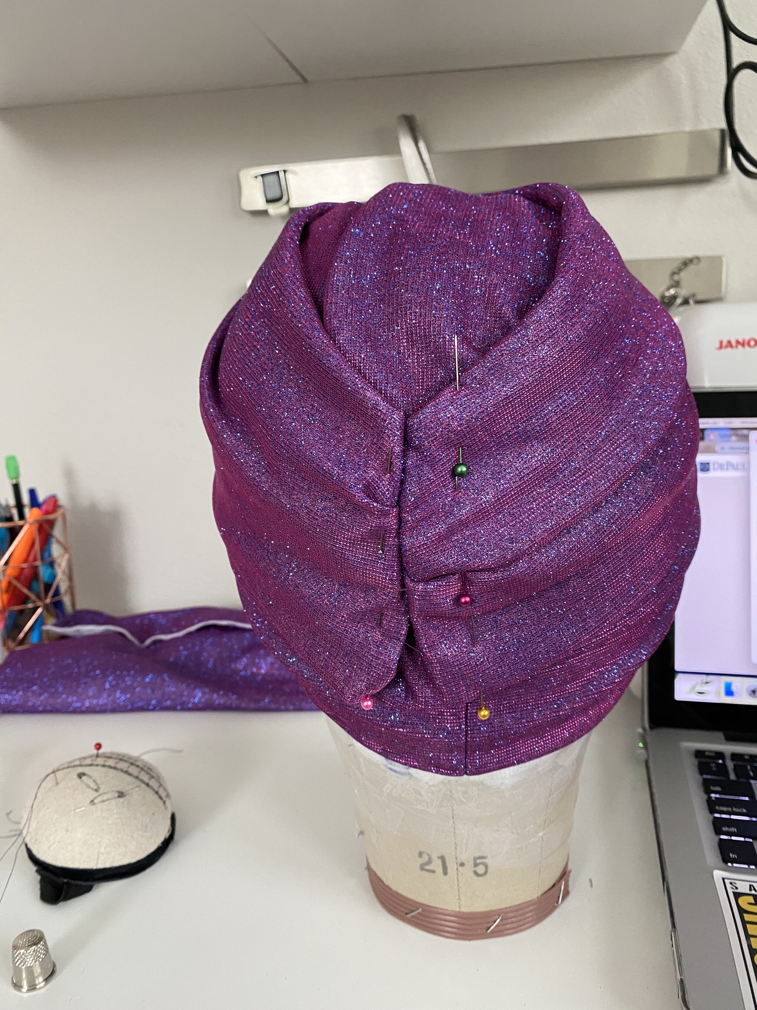 After virtual "fitting" - back