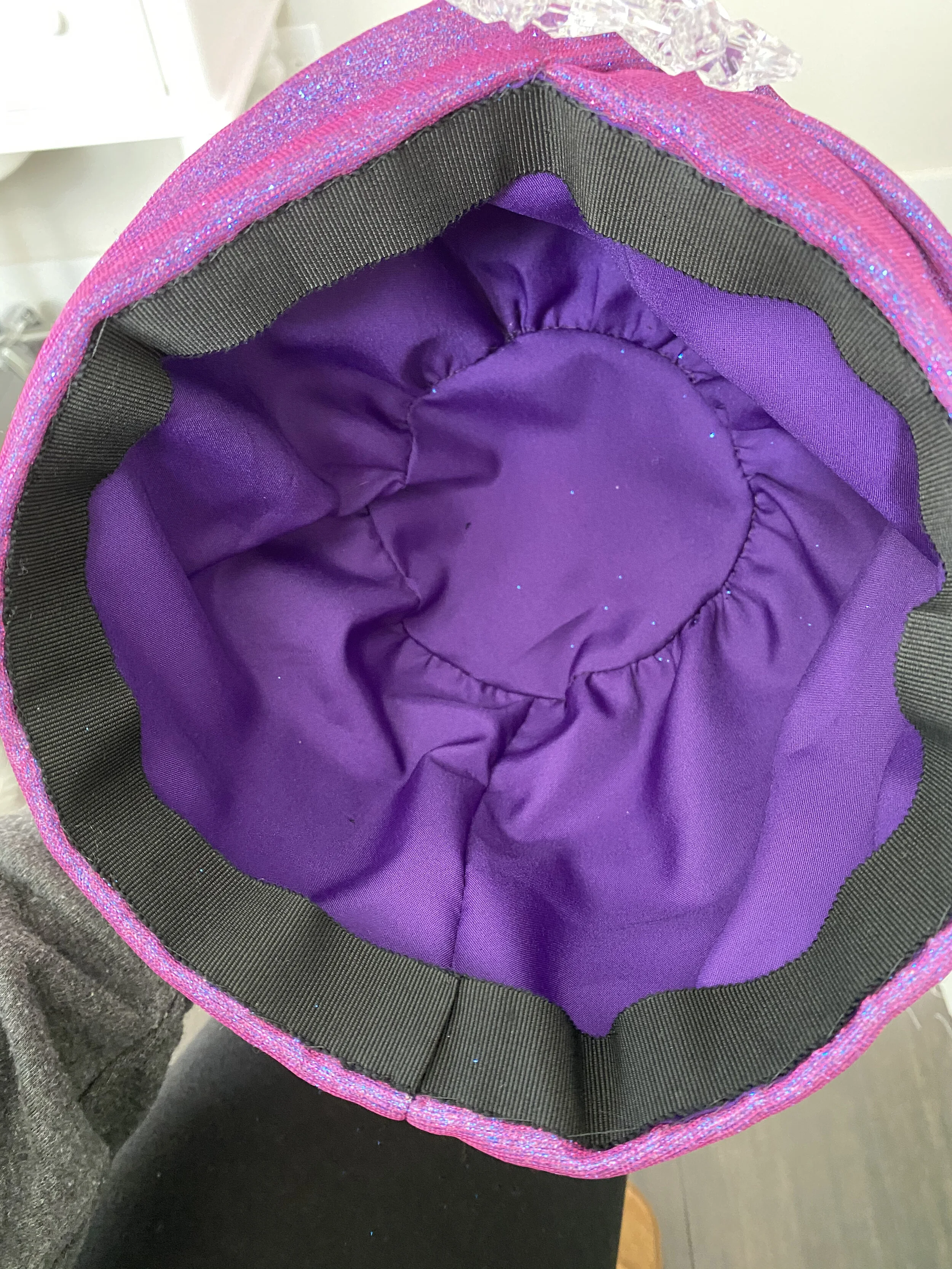 Finished Happy Medium turban - interior