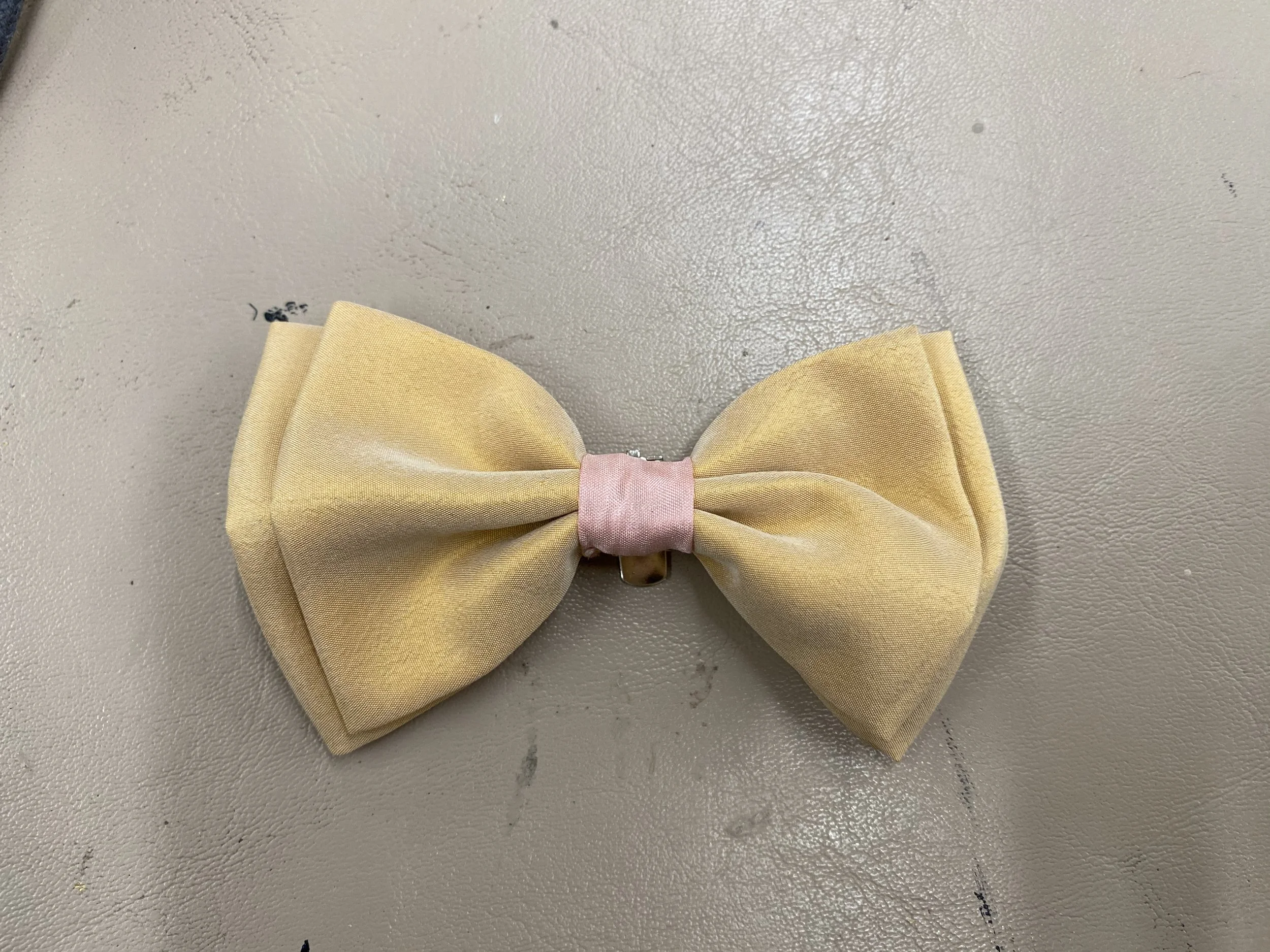 Created shoe bows.