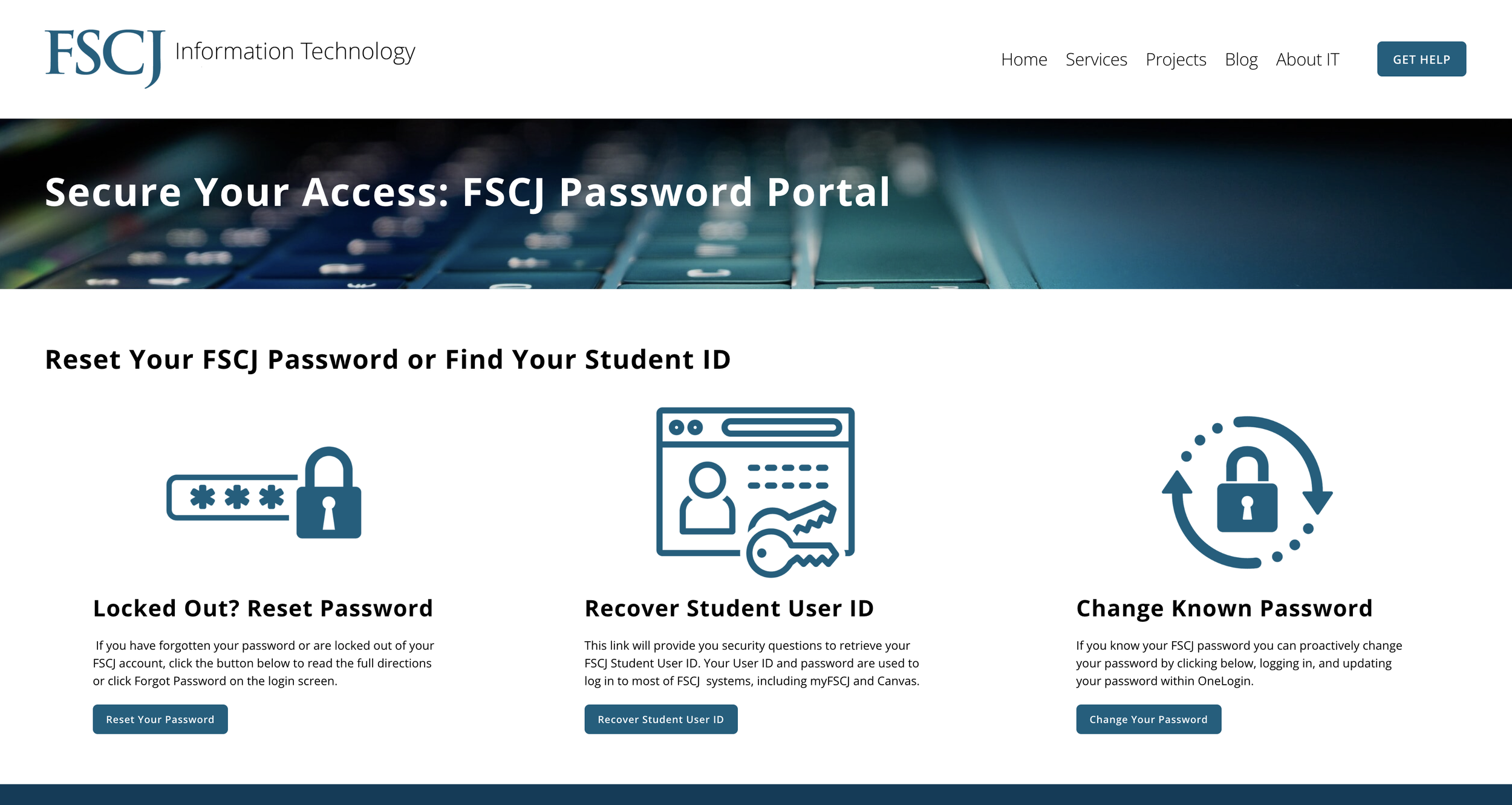 Forgot your Portal account password?