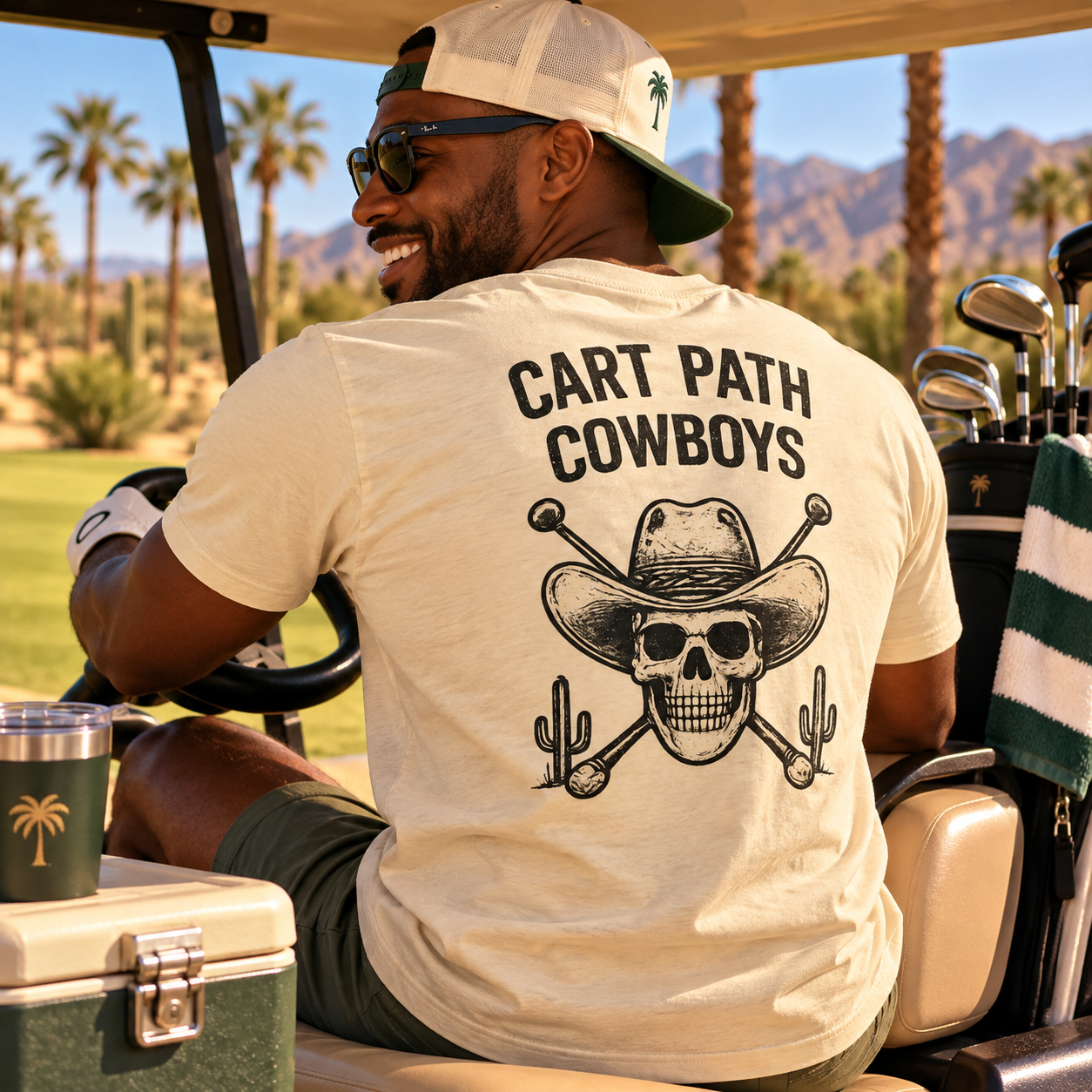 Cart Path Cowboys Tee