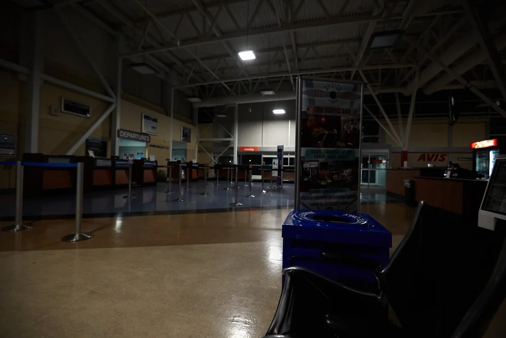 Spent the night at the airport