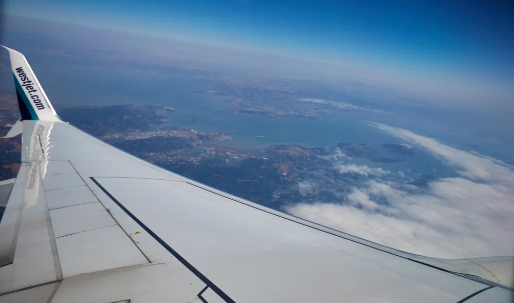 An increase in 'the mount of blue'