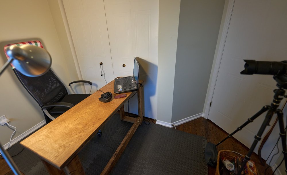 Just getting it into the room