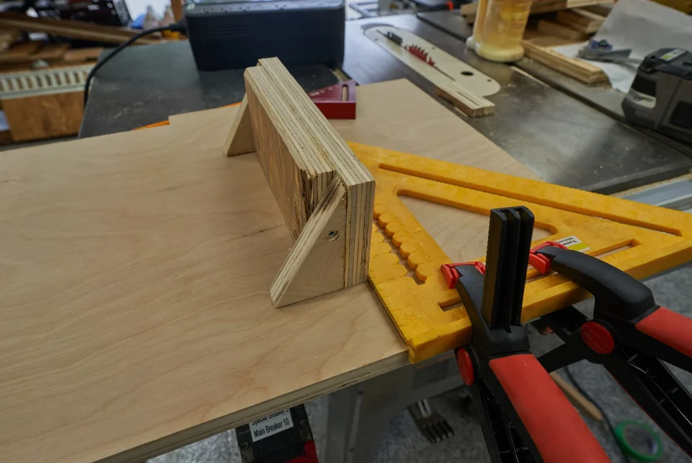 Laying out the shelf