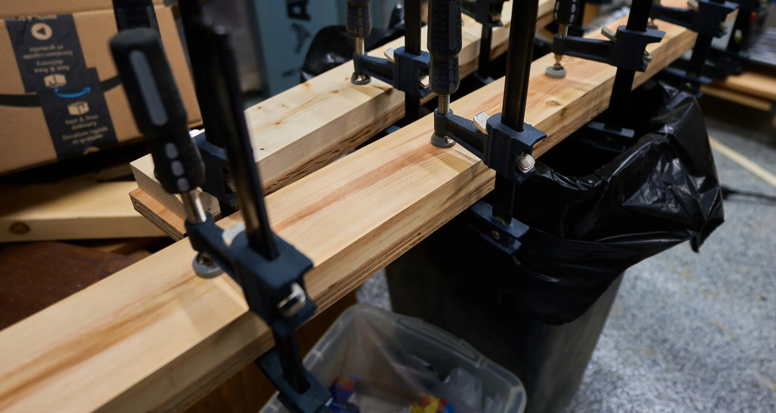 Laminating the base attachments