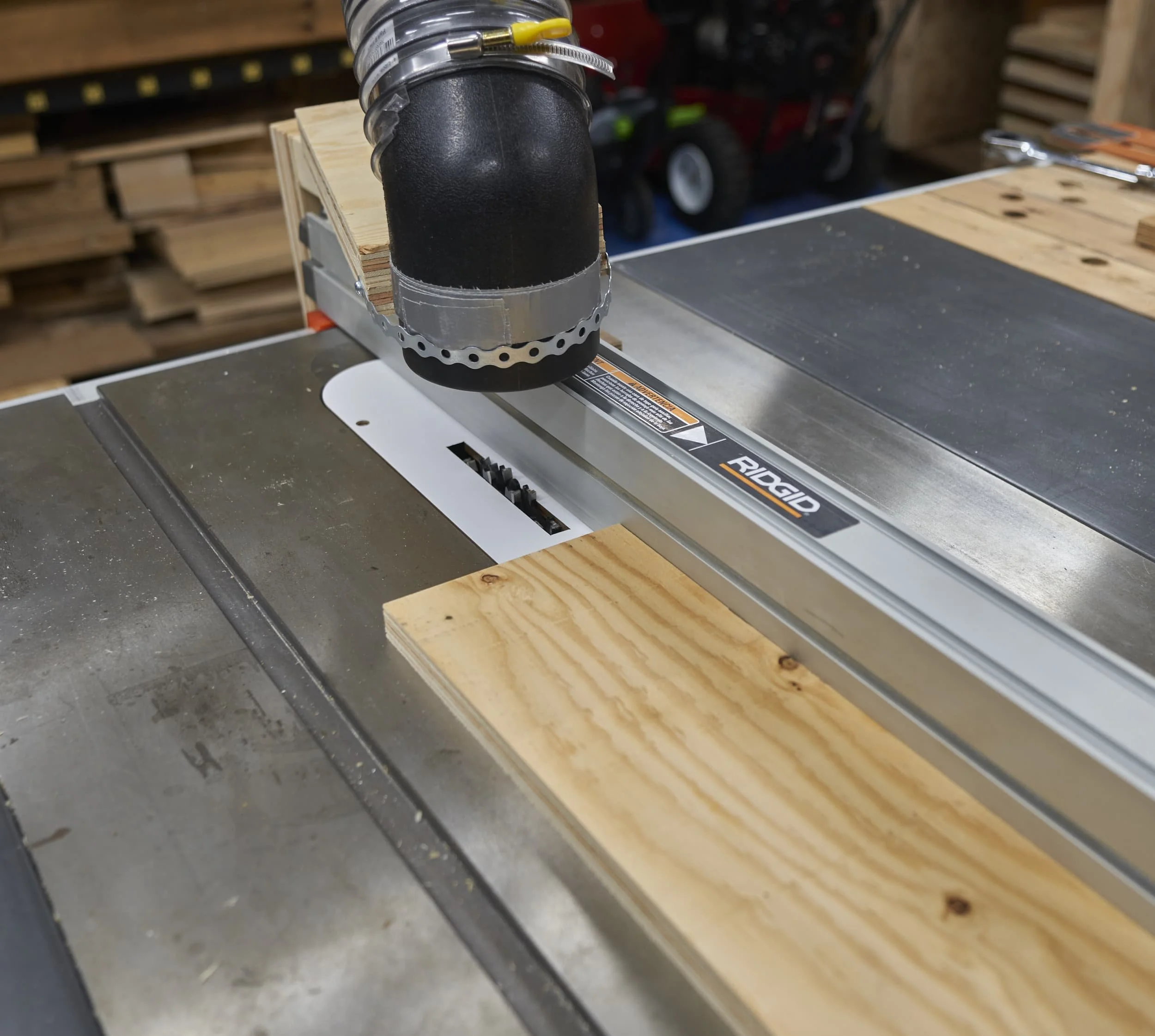 Cutting the grooves
